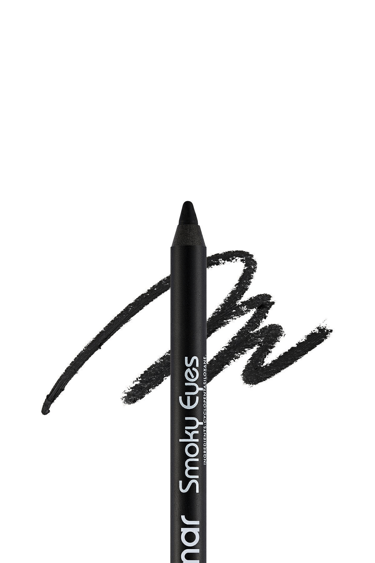 Buğulu Makyaj Göz Kalemi Karbon Siyah-smoky Eyes Waterproof Eyeliner-001 Carbon Black-8690604138128