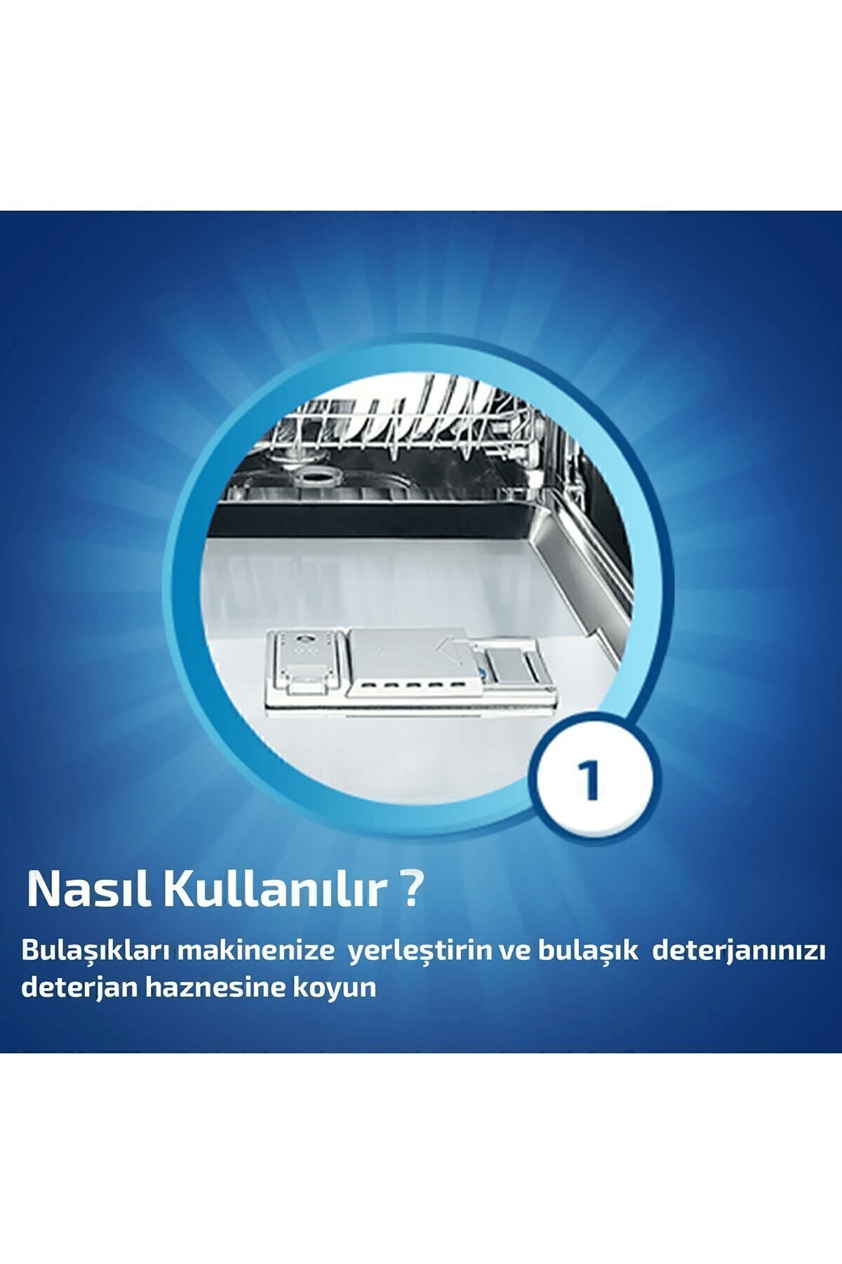 Bulaşık Makinesi Temizleyici 6 Yıkama Kapsül Tablet  3 Adet (3 x 2'li)