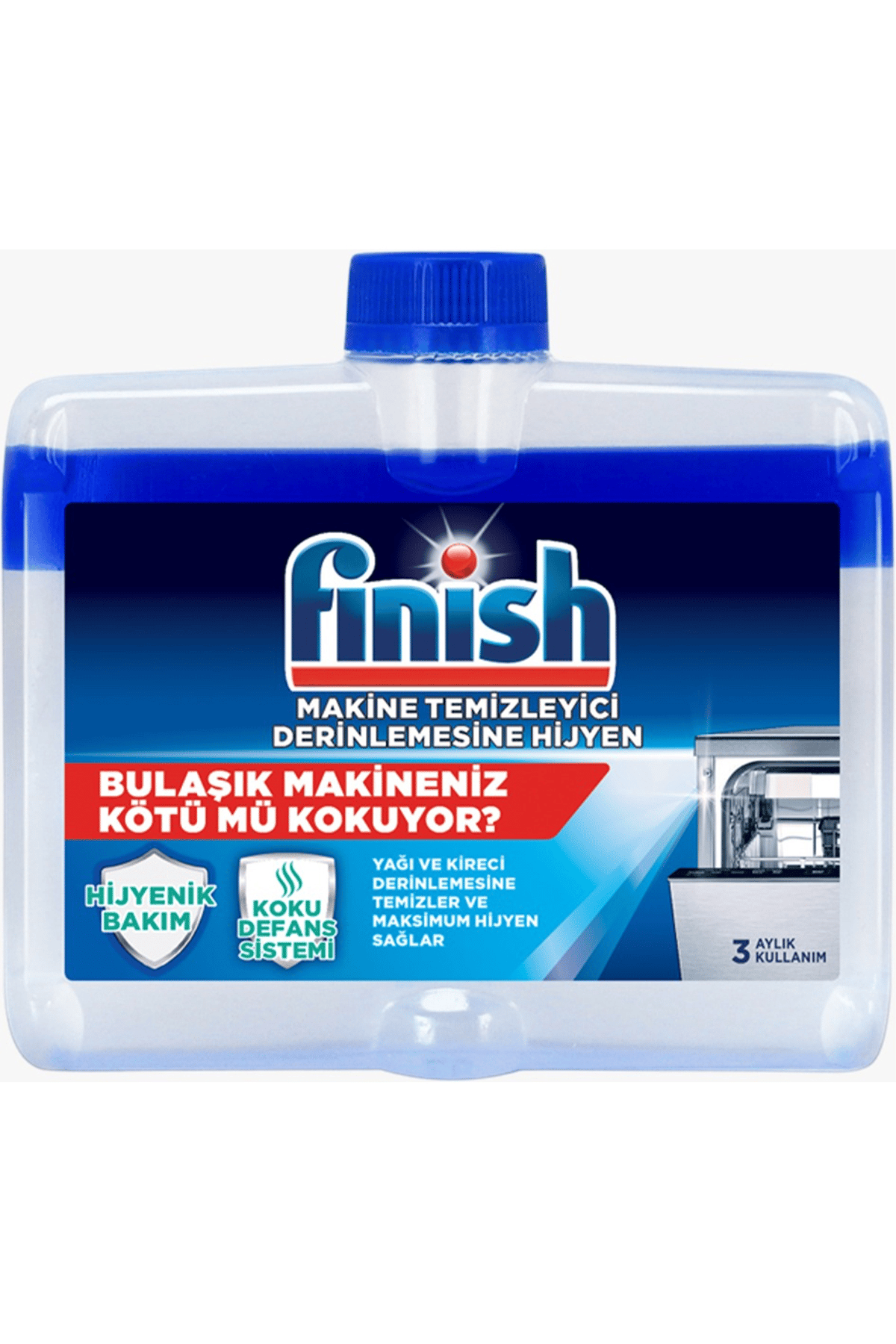 Bulaşık Makinesi  Temizleyici   Koku Giderici Hijyenik Bakım Sıvısı  250 ml