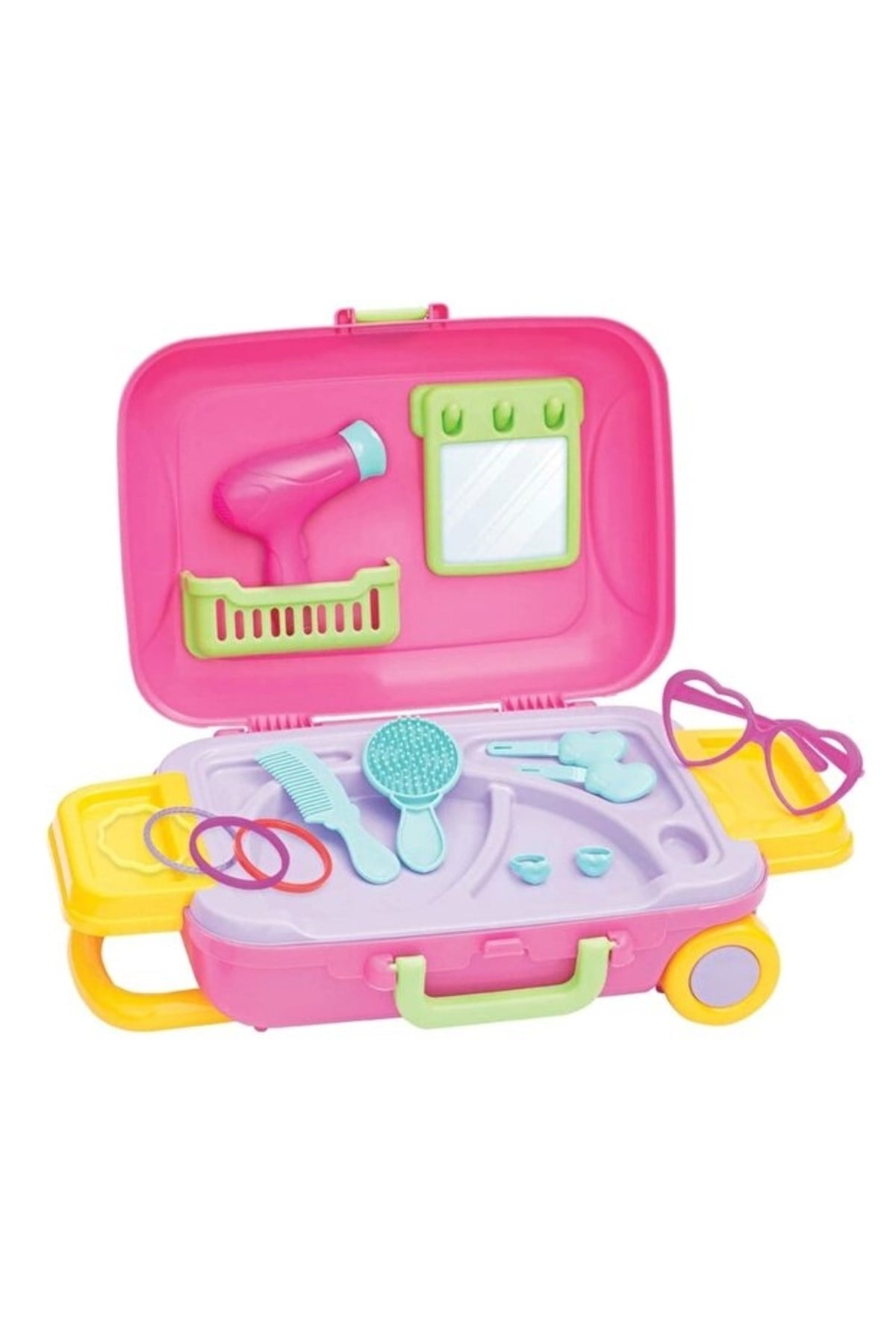 Candy & Ken Kız Çocuk Valizli Bavullu Güzellik Seti Bavul Valiz Oyuncak Bavulum Valizim Set Dede 1