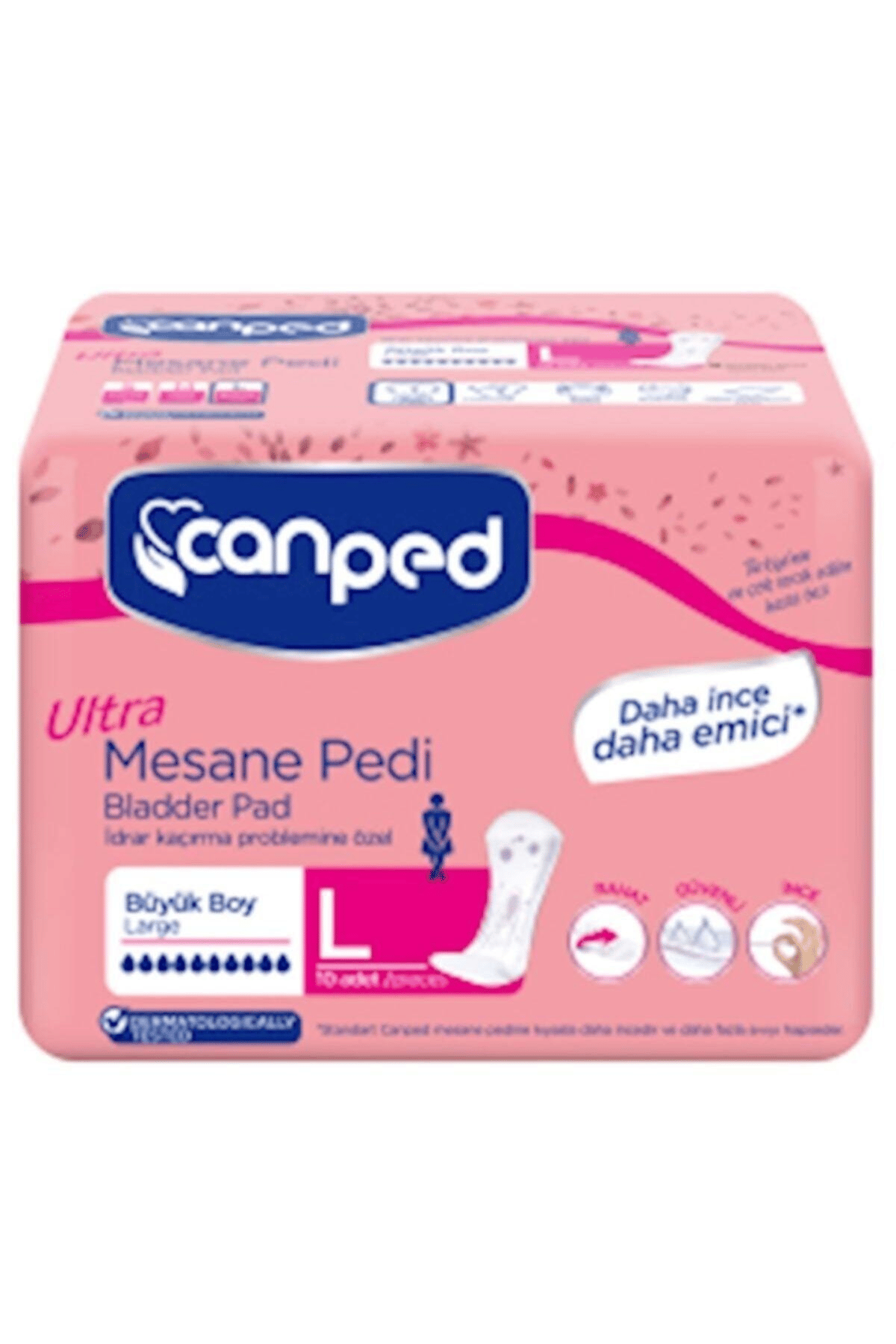 Canped Ultra Mesane Pedi L Yoğun 10'Lu
