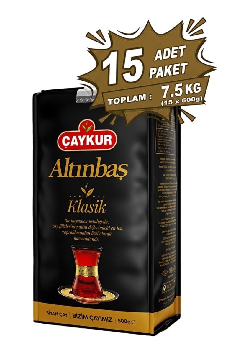 Çaykur Altınbaş 500 Gr x 15 Adet