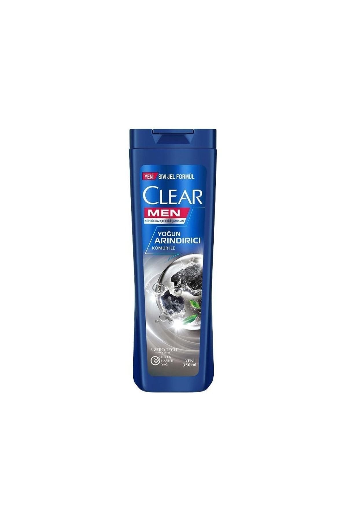 Clear  350 Ml. Men Şampuan Yoğun Arındırıcı Kömür