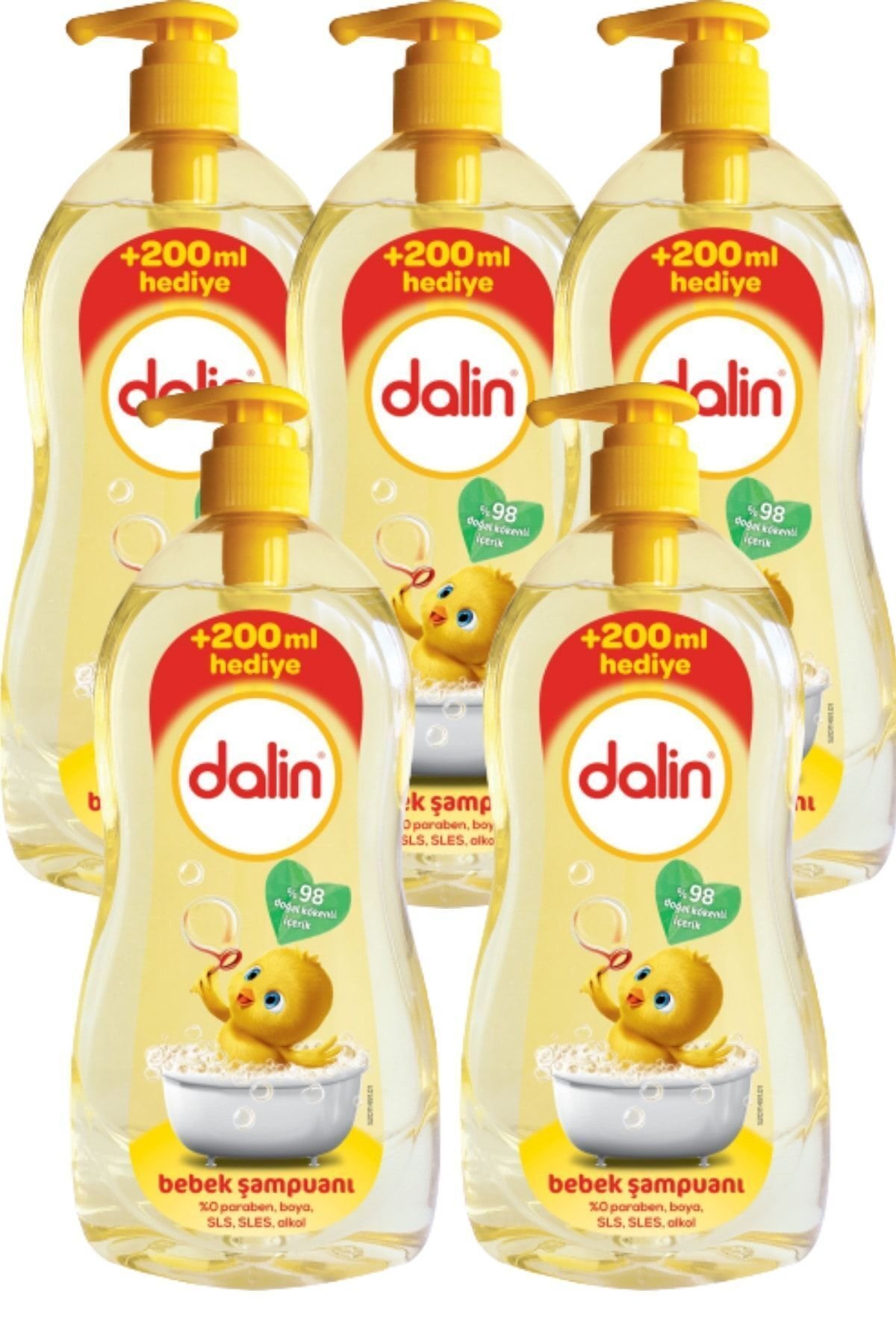 Dalin Şampuan 900ml X 5 Adet