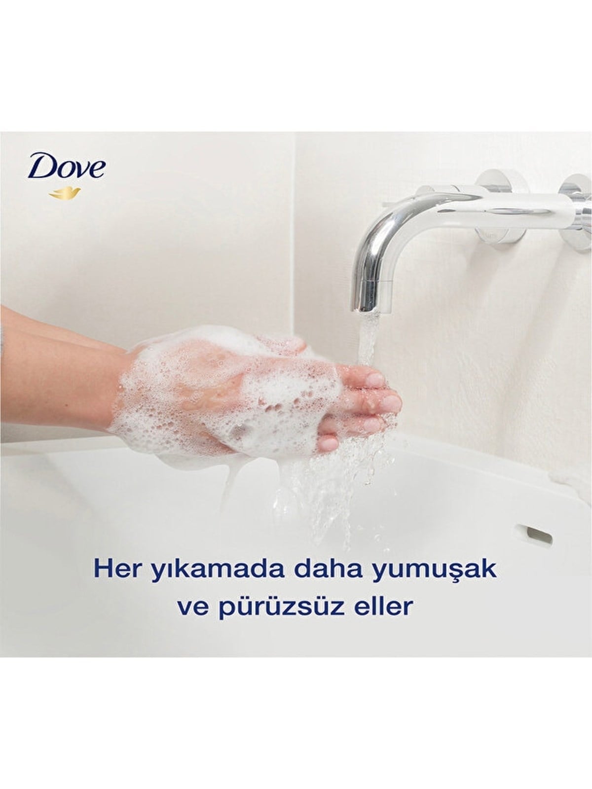 Dove Nemlendirici Sıvı Sabun Caring 1/4 Nemlendirici Krem Etkili 450 ml x3 Adet