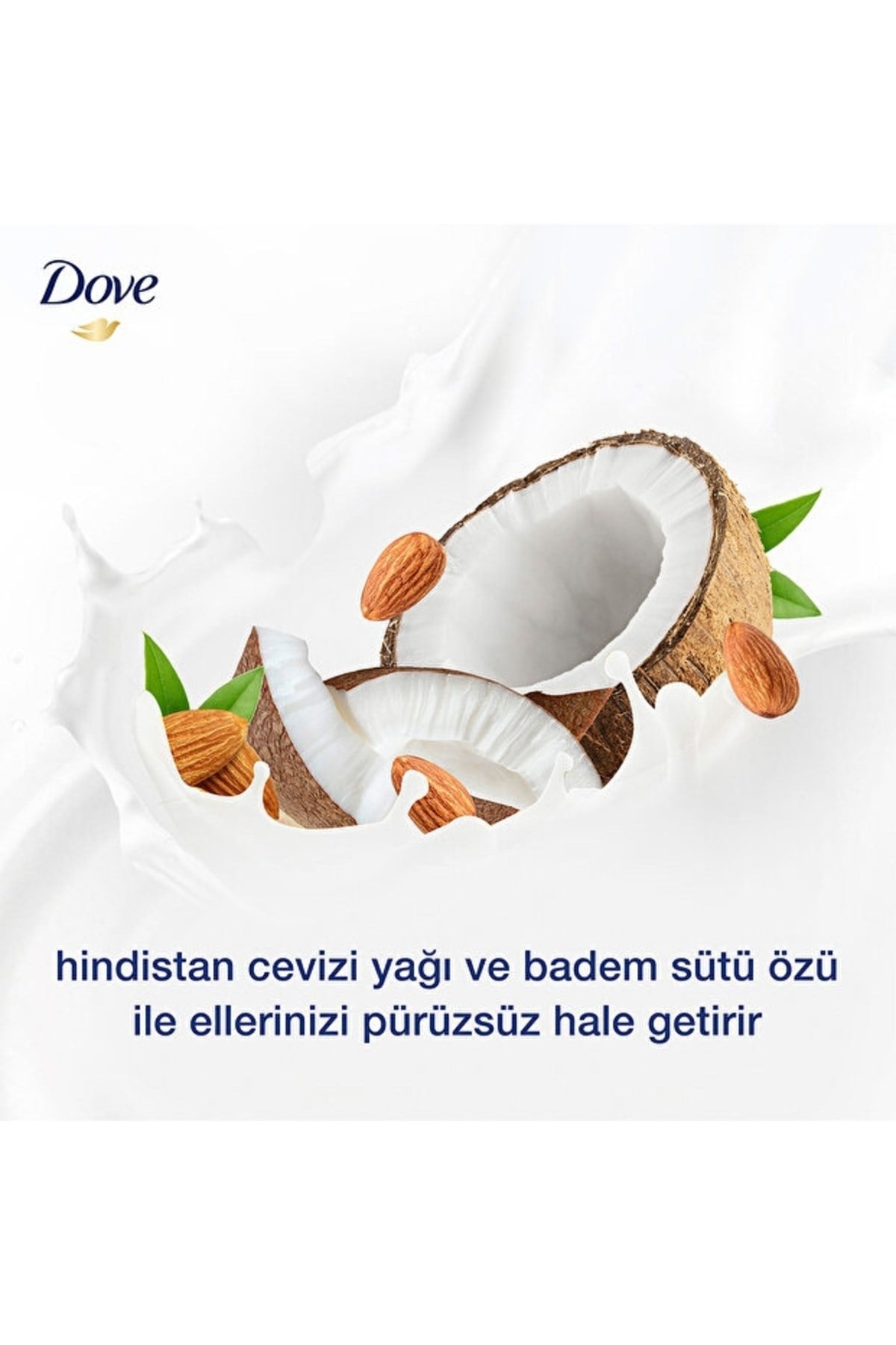 Dove Nemlendirici Sıvı Sabun Hindistan Cevizi Yağı ve Badem Sütü Özü 450 ml x3