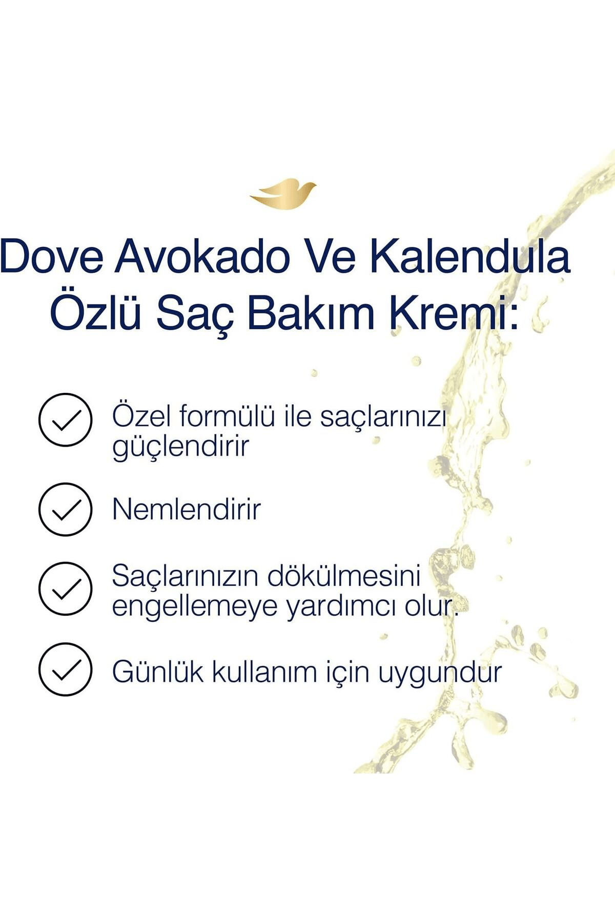 Dove Saç Bakım Kremi Dökülme Karşıtı Avokado 350ml