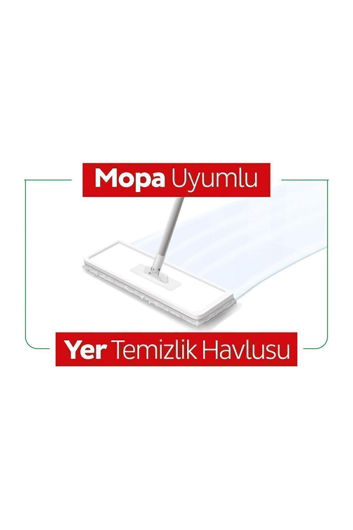 Easy Clean Çamaşır Suyu Katkılı Mopa Uyumlu Yer Temizlik Havlusu 3x50 (150 YAPRAK)
