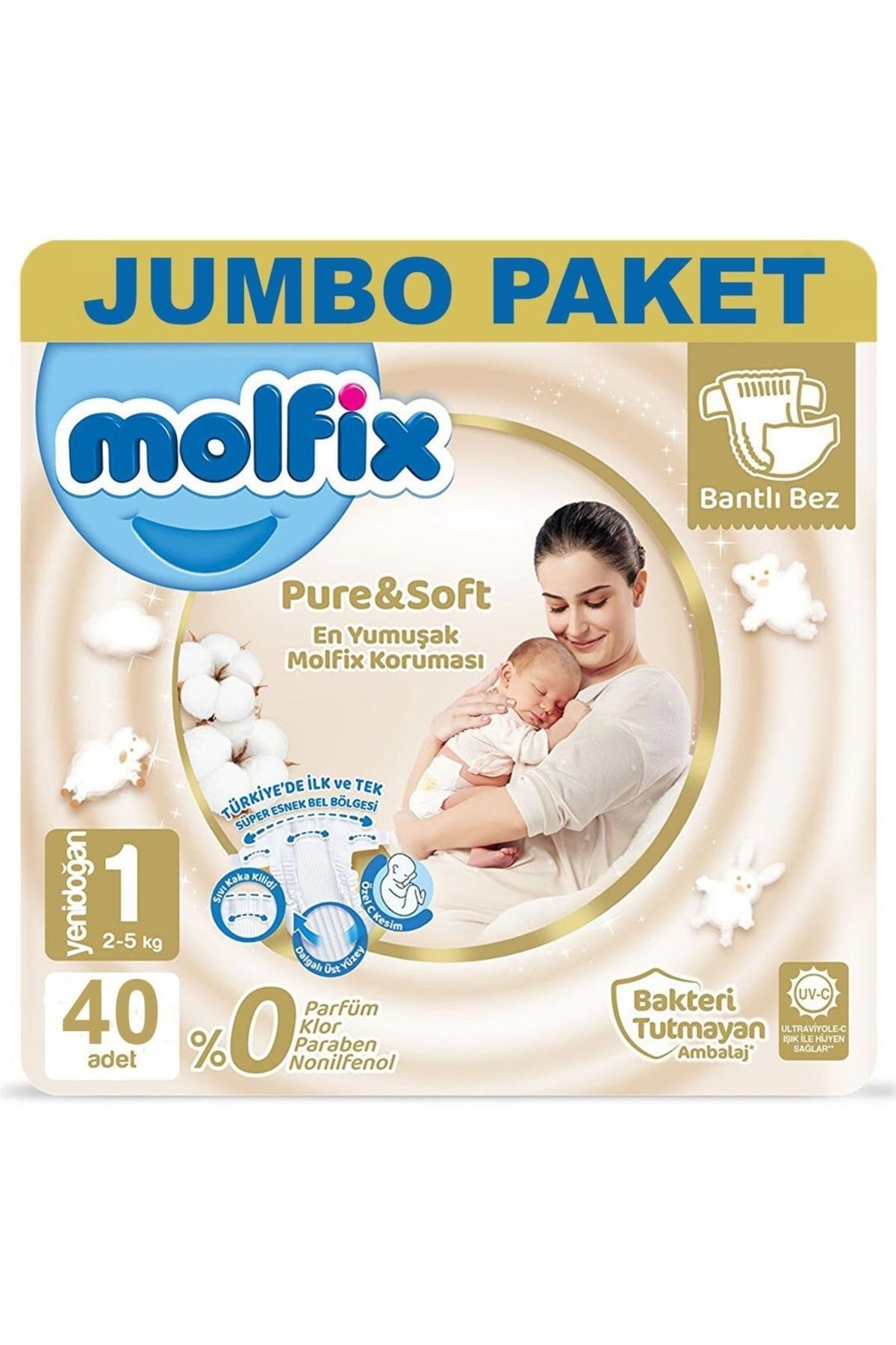 Eko Pure & Soft Yeni Doğan 40 Lı