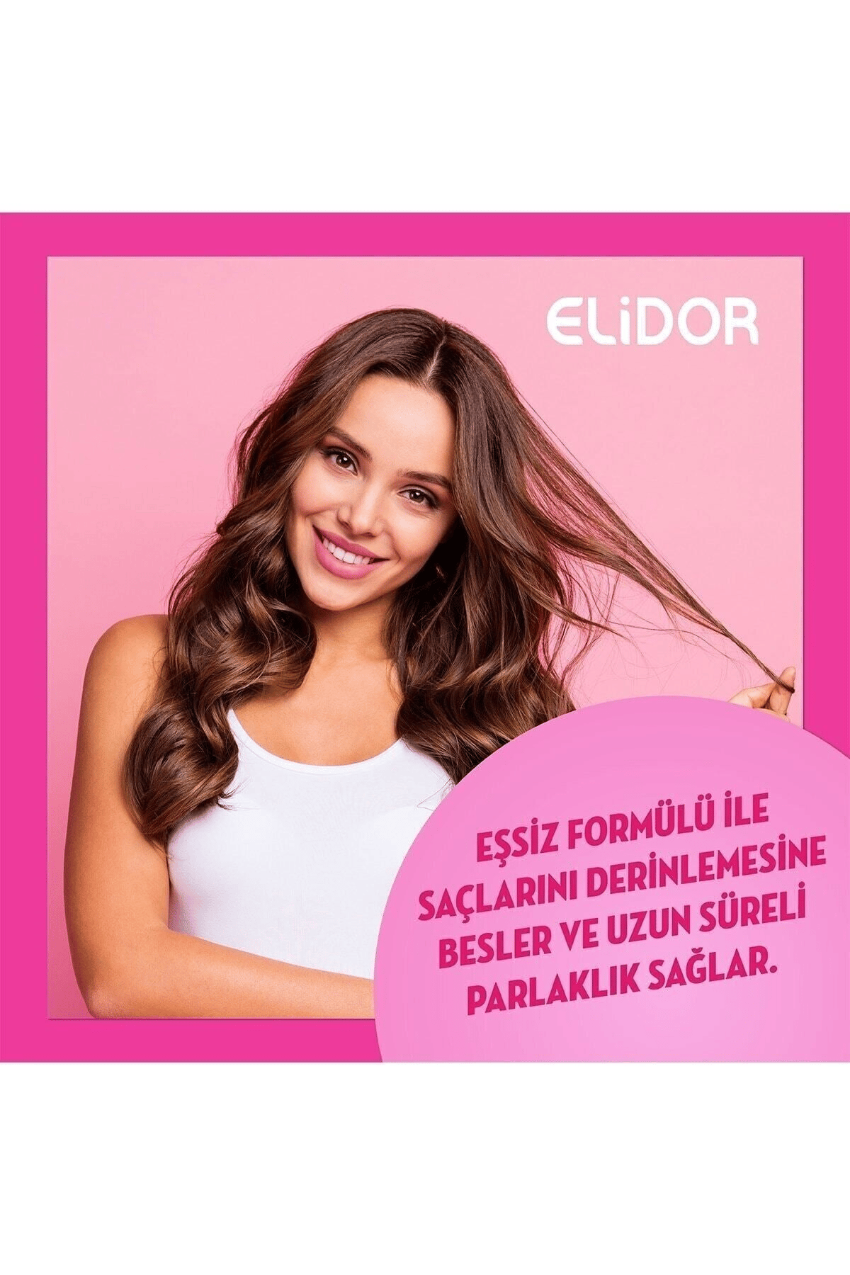 Elidor Superblend 1 Minute Süper Saç Bakım Kremi Güçlü Ve Parlak Pembe 170 ml x2 Adet