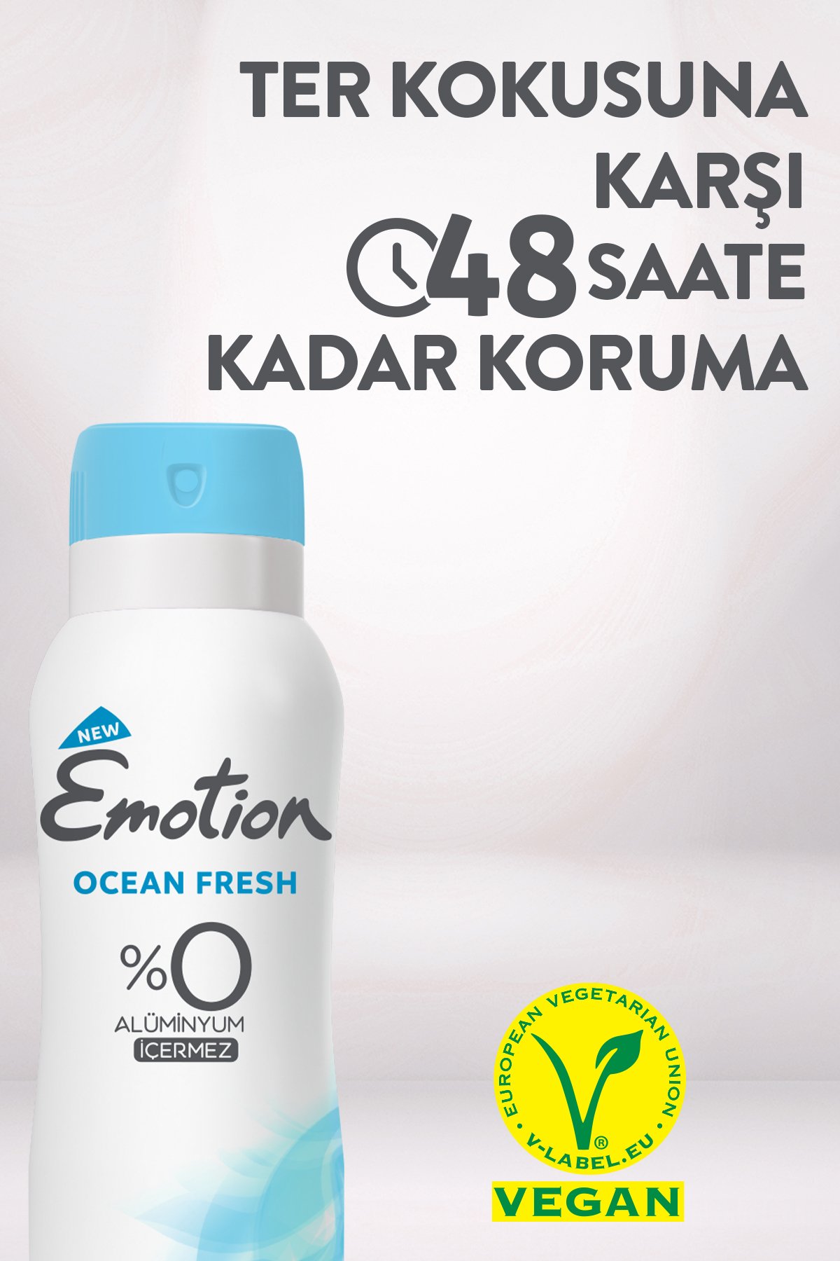 Emotion Kadın Sprey Deodorant Ocean Fresh 150ml x5 Adet