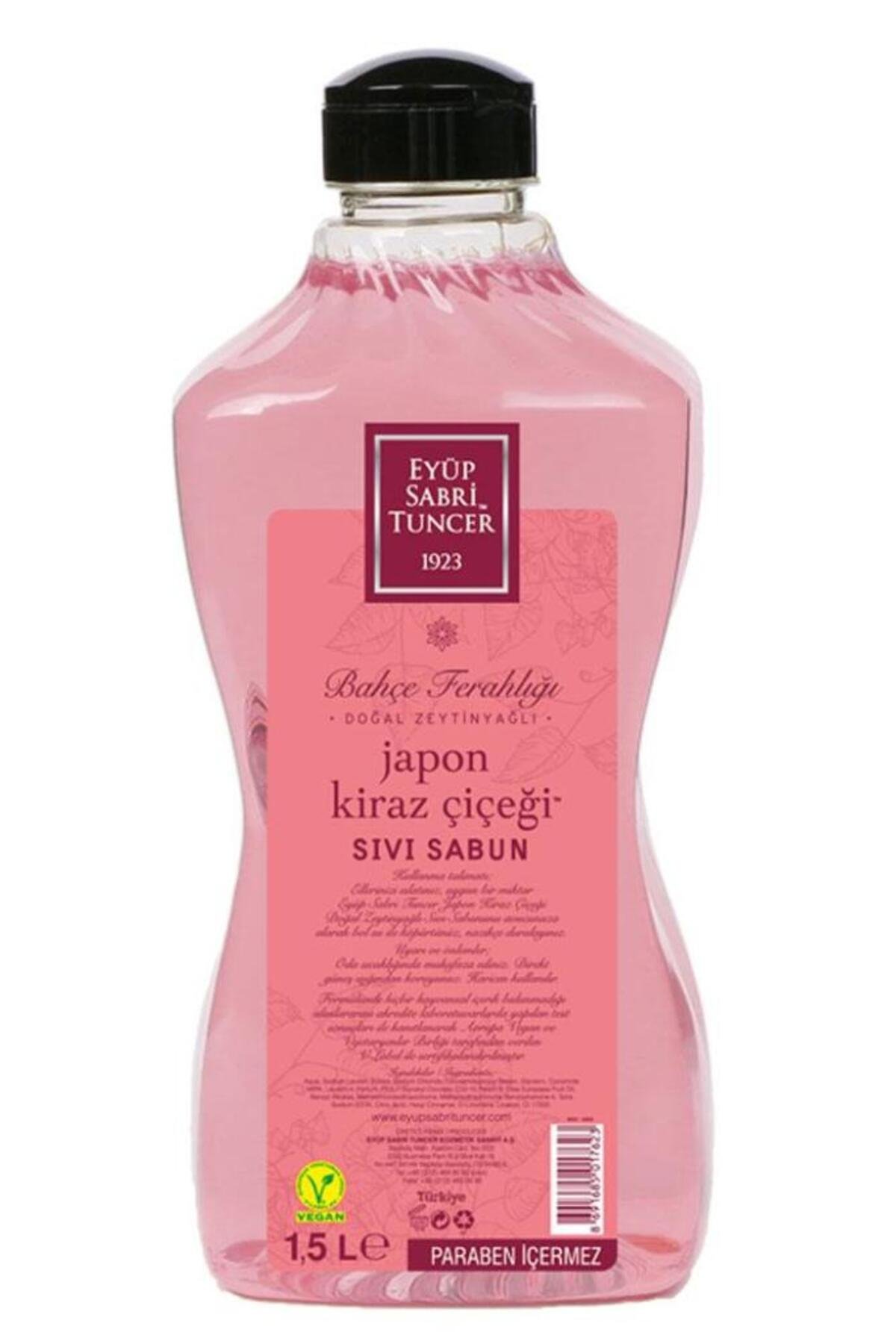 Eyüp Sabri Tuncer Doğal Sıvı Sabun Japon Kiraz Çiçeği 1500 ml