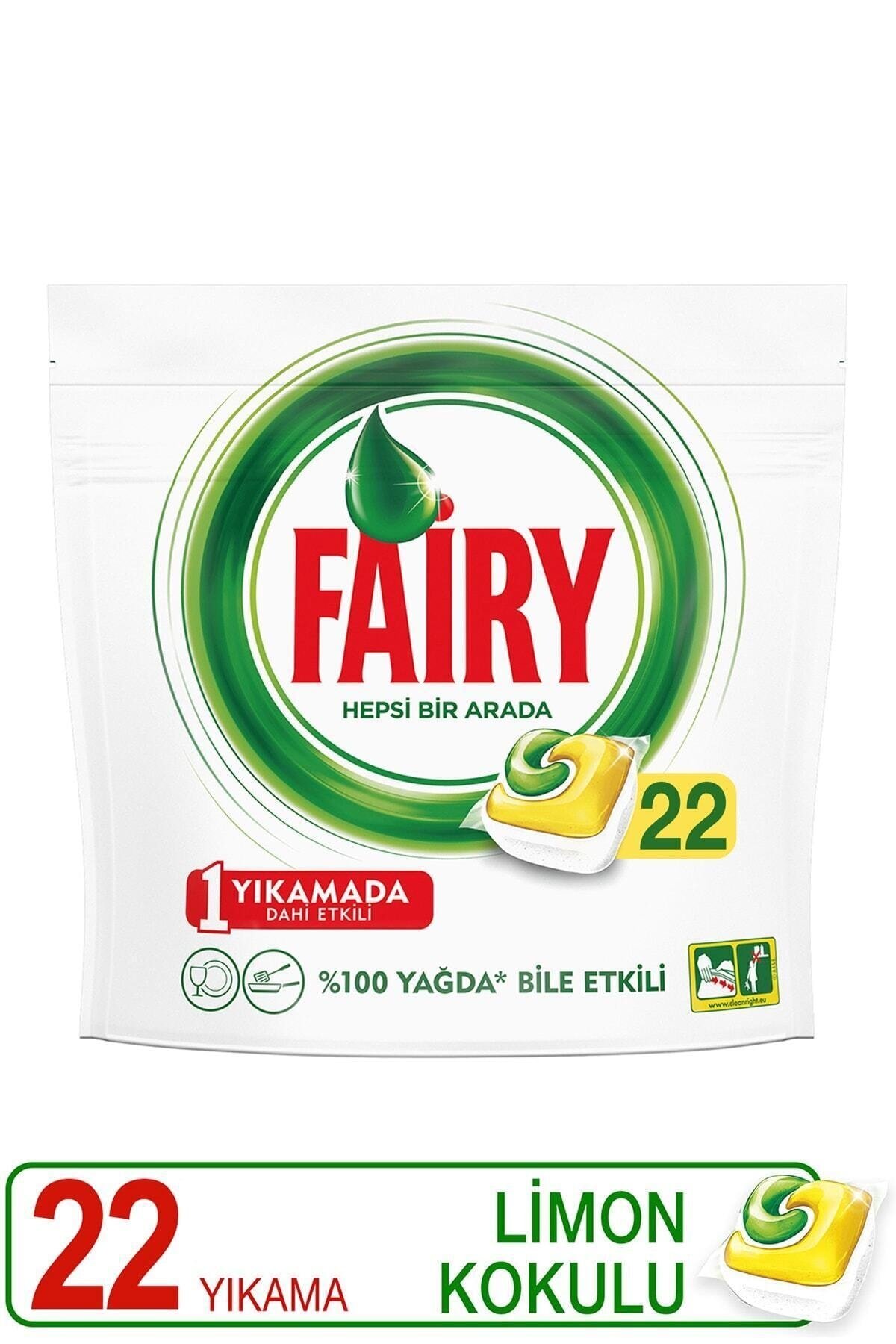 Fairy Bulaşık Kapsülü 22'li