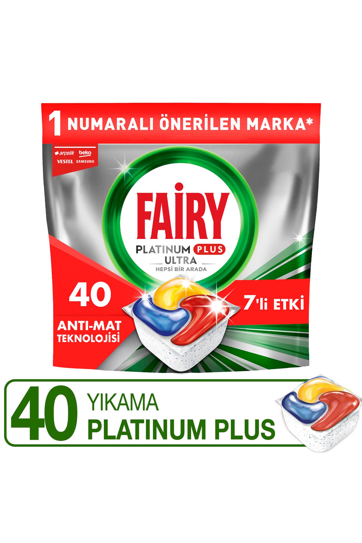 FAIRY PLT.PLUS BUL. MAK.KAPSUL 40LI