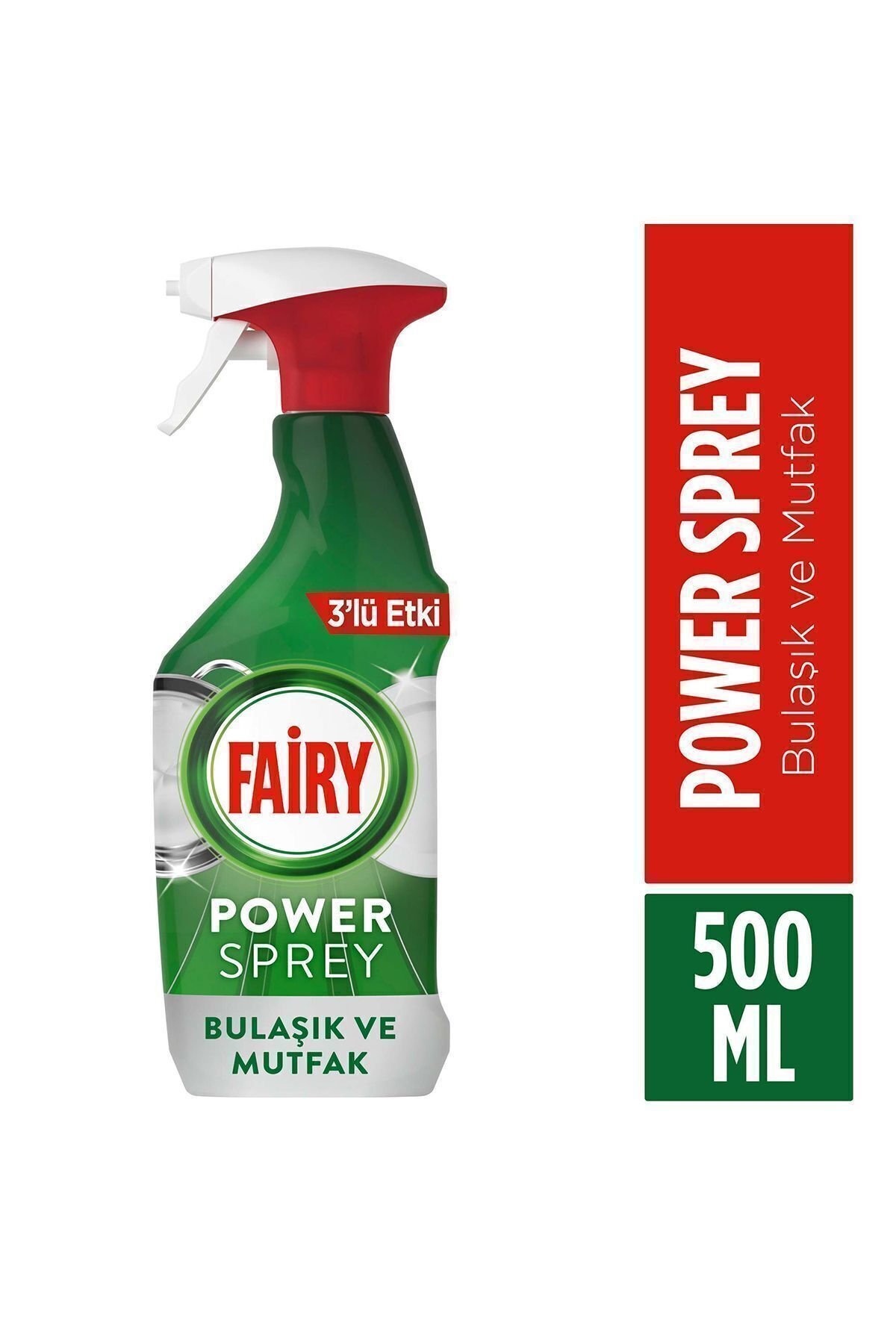 Fairy Power Sprey 3'ü 1 Arada Bulaşık Ve Mutfak 500 ml