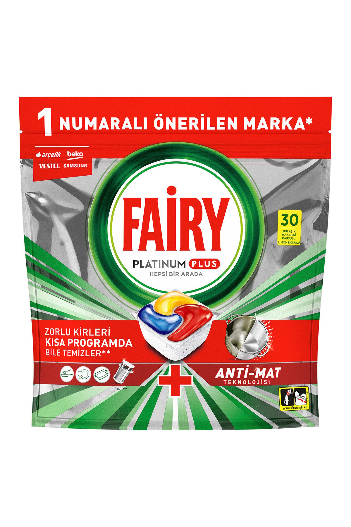 Fairy Tablet Platinum Plus 30'lu
