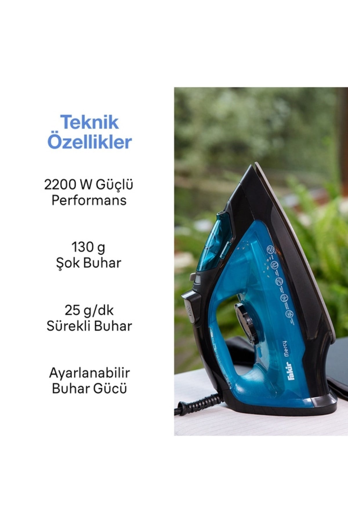 Fakir MERCY BUHARLI ÜTÜ - Mavi