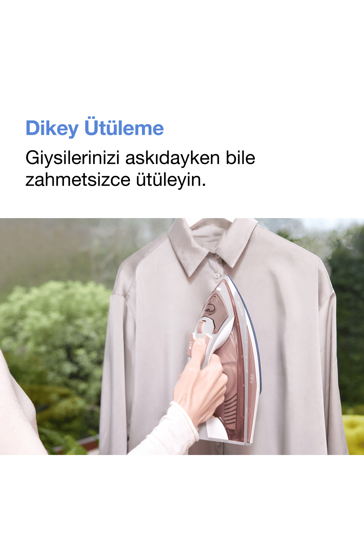 Fakir Spring Buharlı Ütü  Gül Kurusu