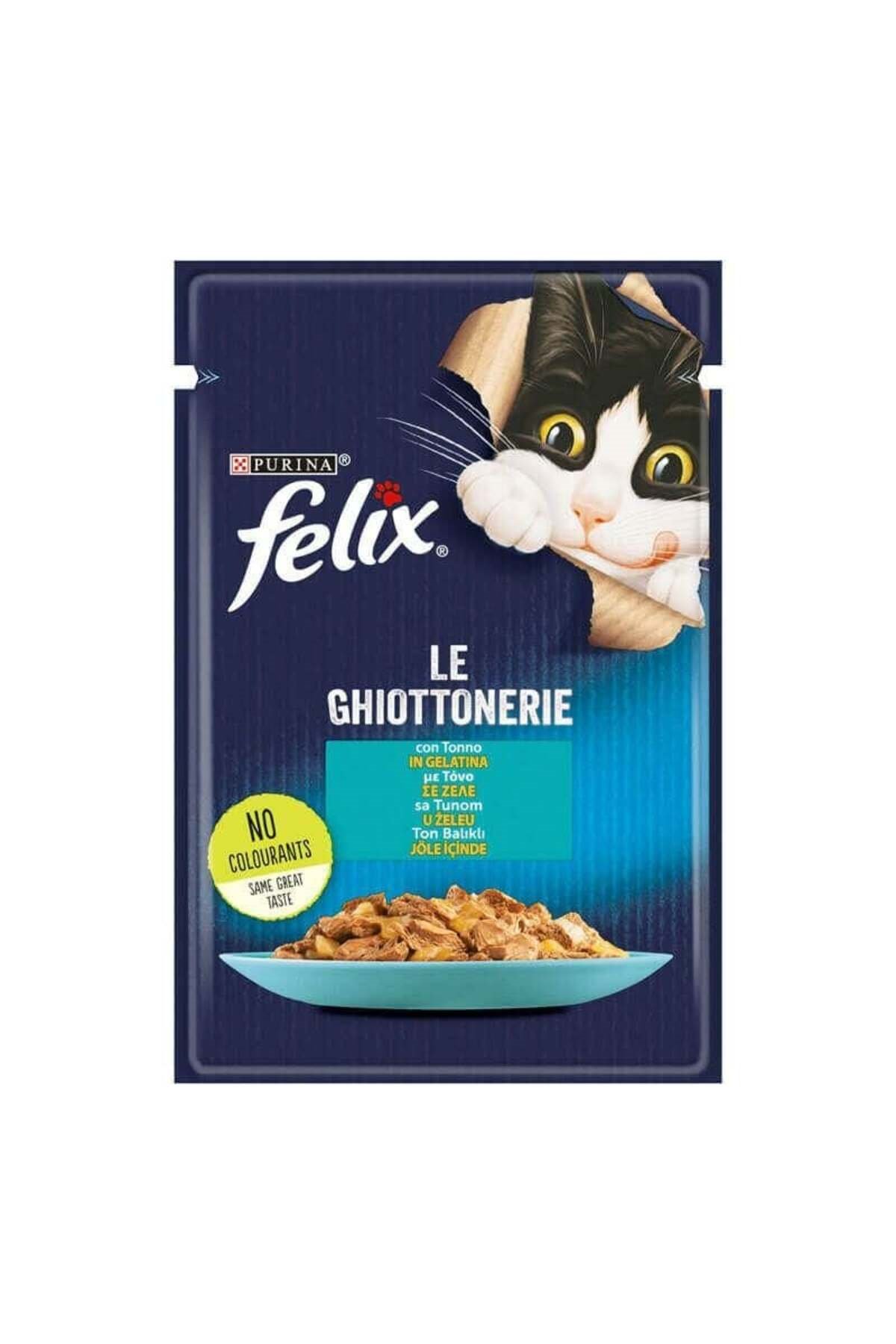 FELIX Pouch Ton Balıklı Yetişkin Kedi Yaş Mama 85 gr
