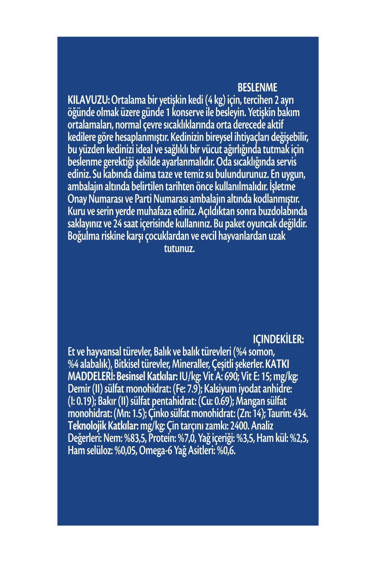 Felix Somonlu Ve Alabalıklı Konserve Yaş Kedi Maması 400 gr X 6 Adet