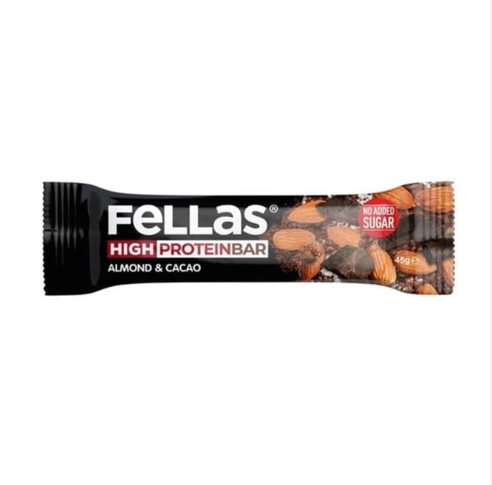 FELLAS PROTEIN BAR BADEM VE KAKAO 45 GR