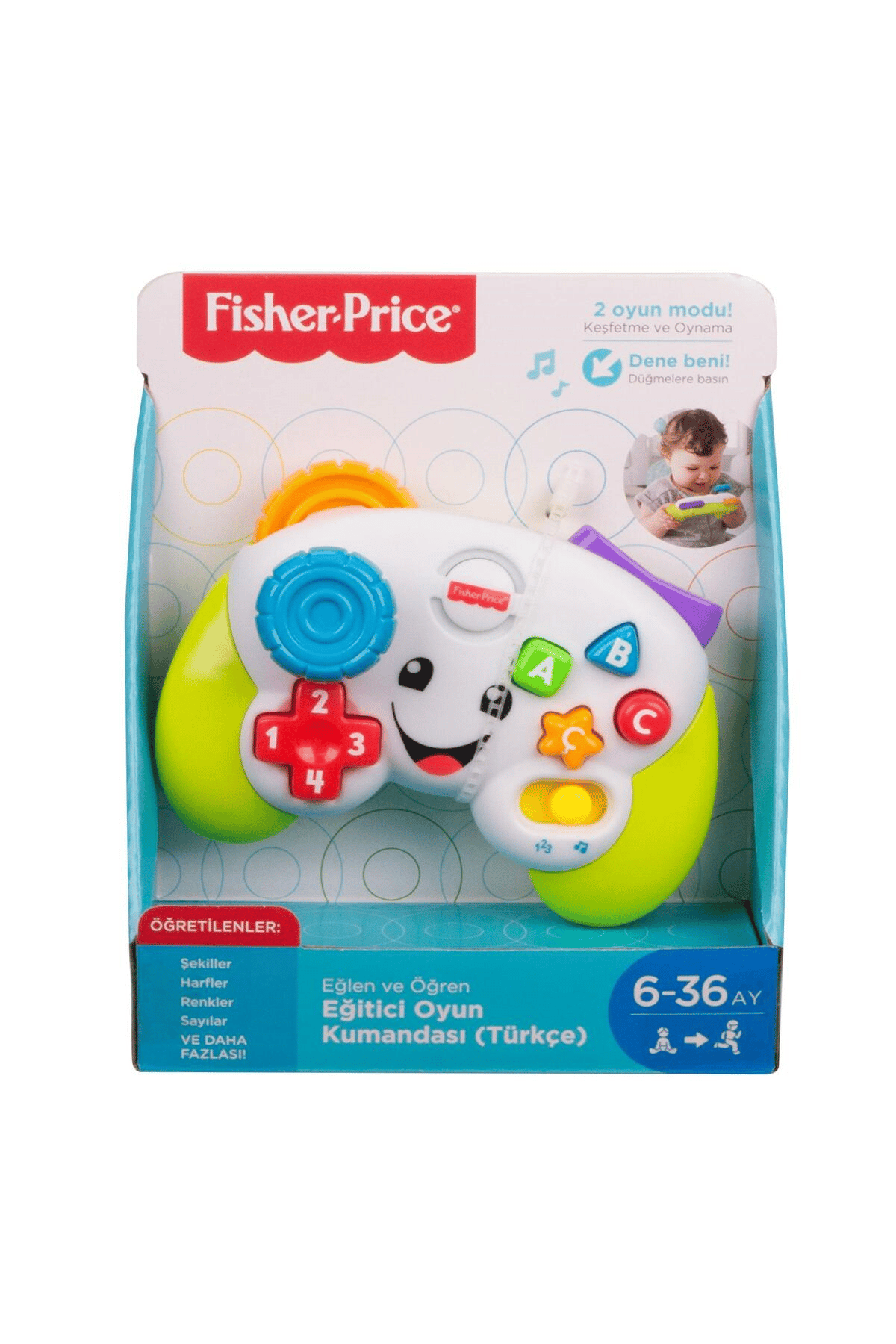 Fisher Price Eğitici Oyun Kumandası Türkçe HXB64