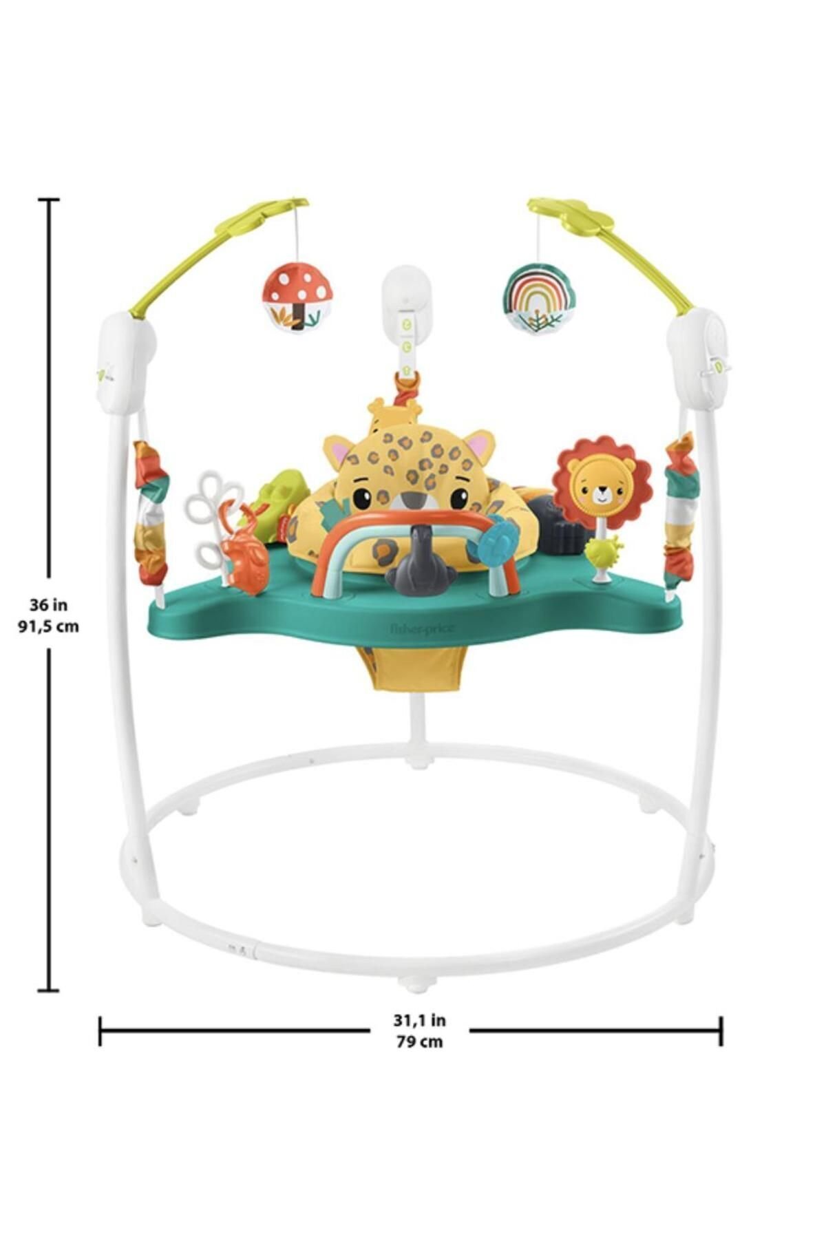 Fisher Price Sevimli Leopar Jumperoo Hnd47