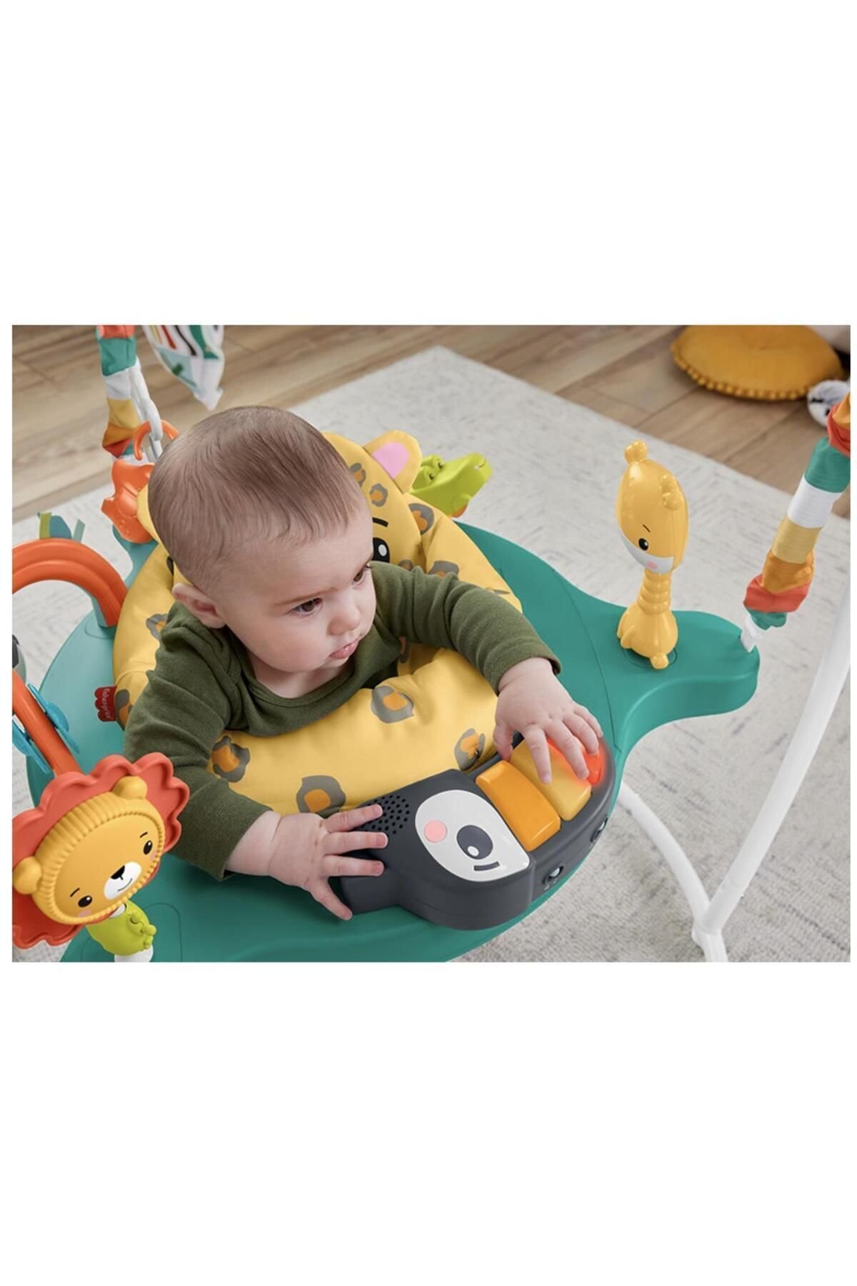Fisher Price Sevimli Leopar Jumperoo Hnd47
