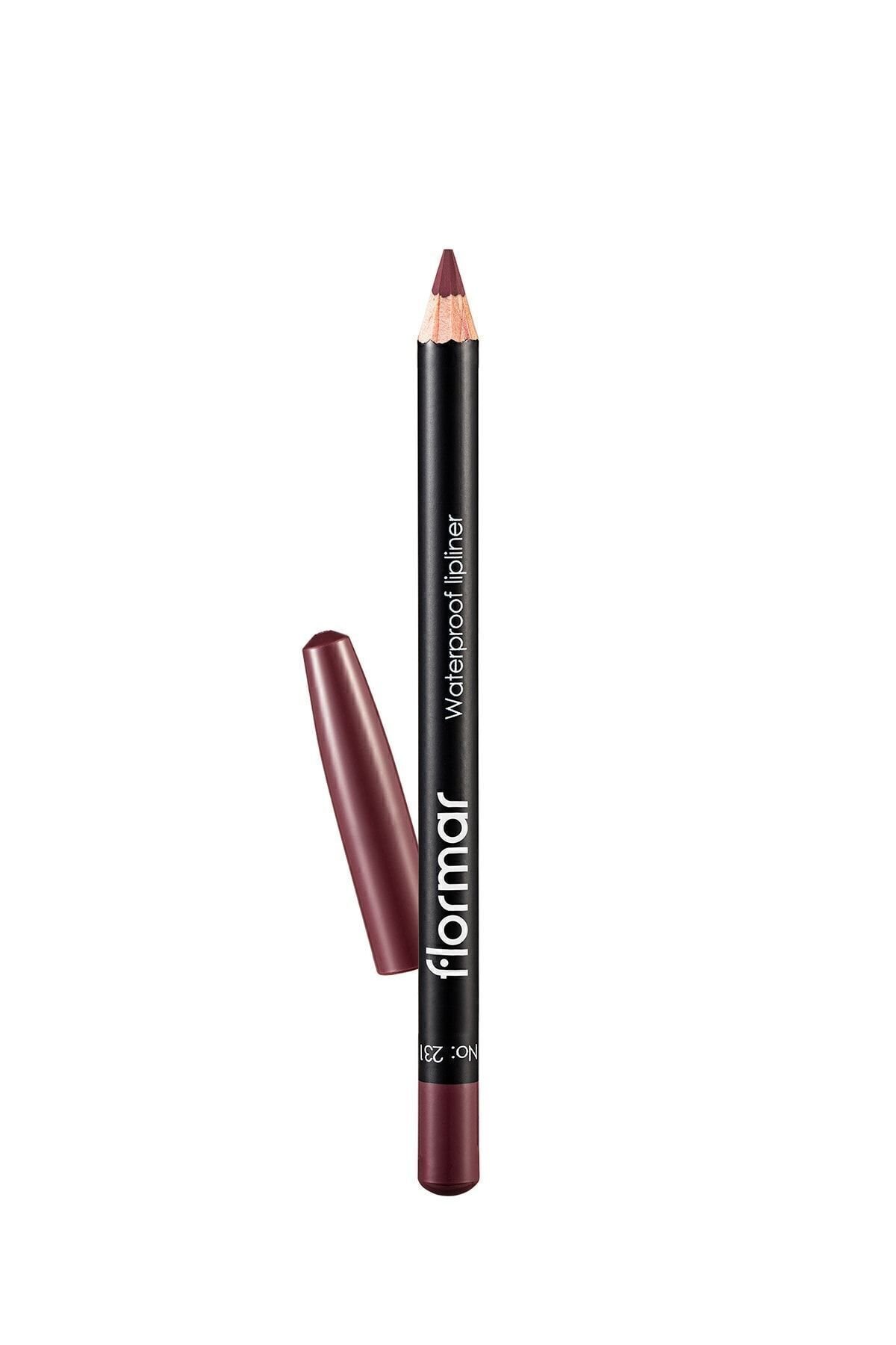 Flormar Dudak Kalemi - Waterproof Lipliner 231 Berry Stain 8690604111312