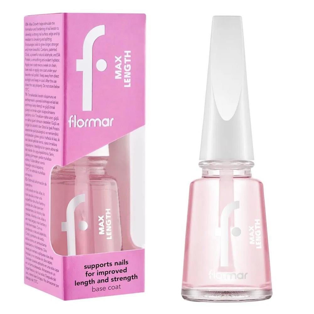 Flormar Max Growth Besleyici & Uzamaya Yardımcı Oje Bazı/tırnak Cilası