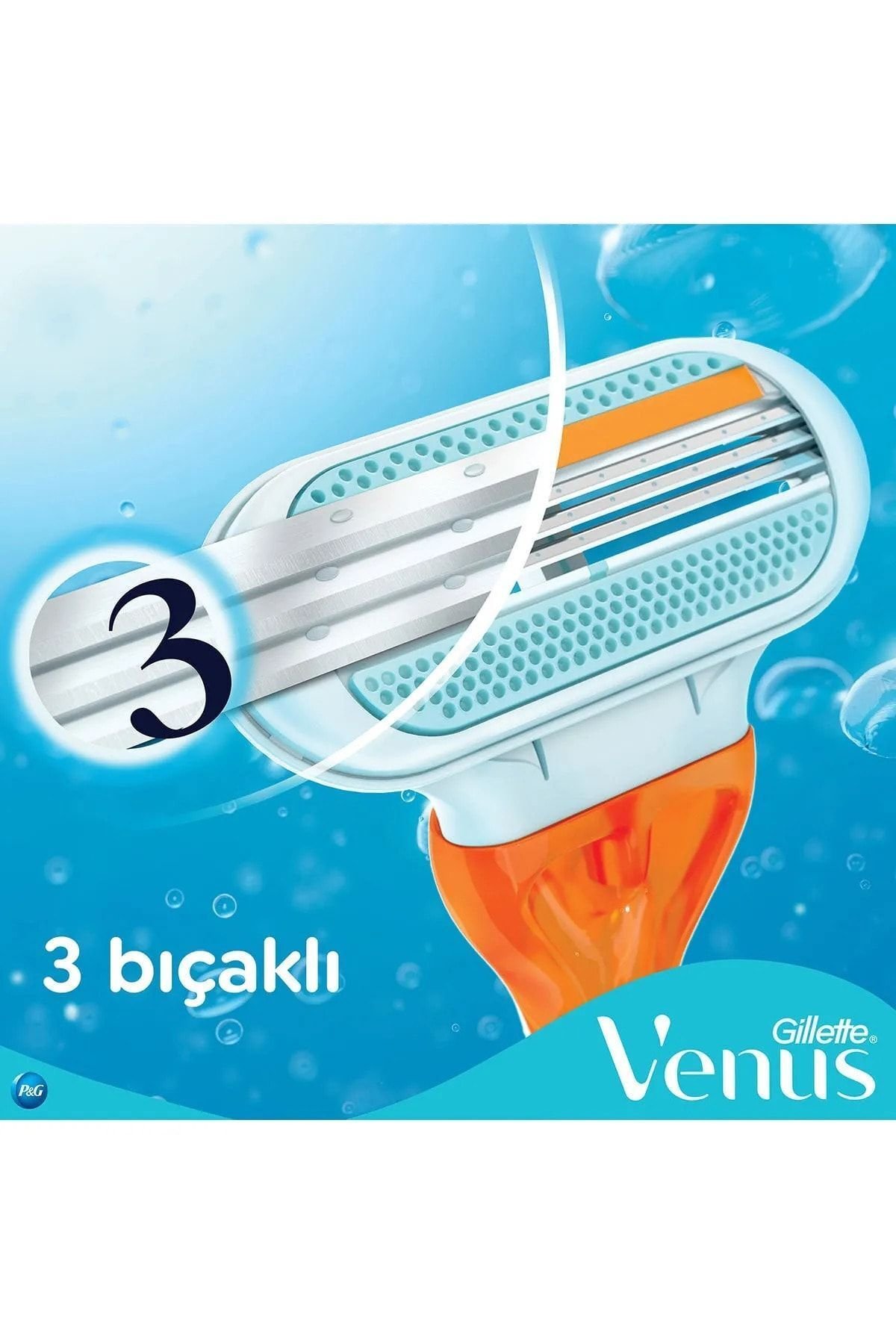 Gillette Venus Riviera Kadın Tıraş Bıçağı x3 Adet