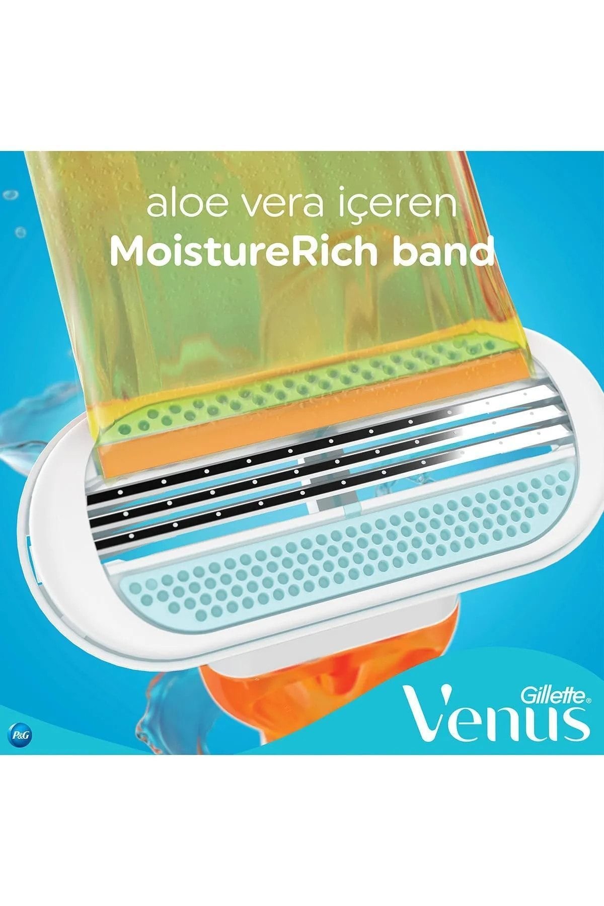 Gillette Venus Riviera Kadın Tıraş Bıçağı x3 Adet
