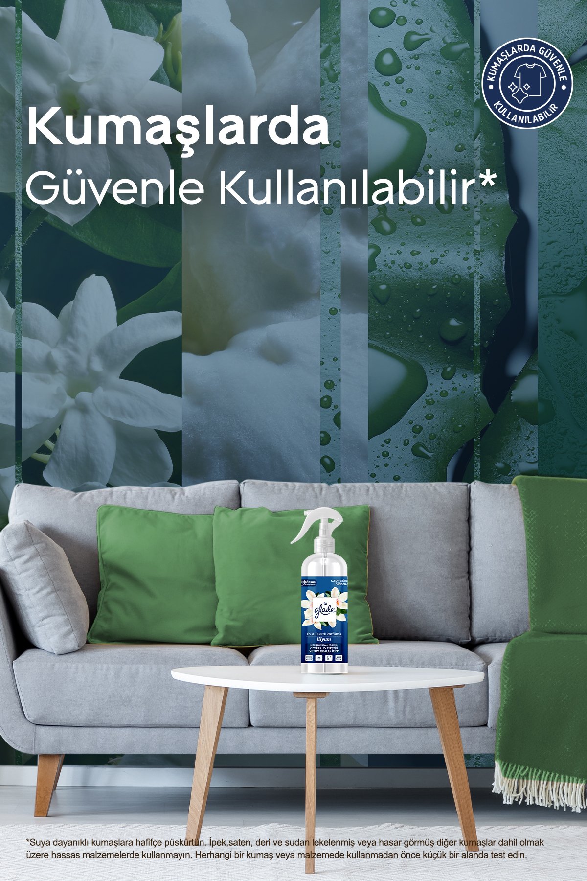Glade Multi Sprey Gül Bahçesi 500 ml Oda Kokusu