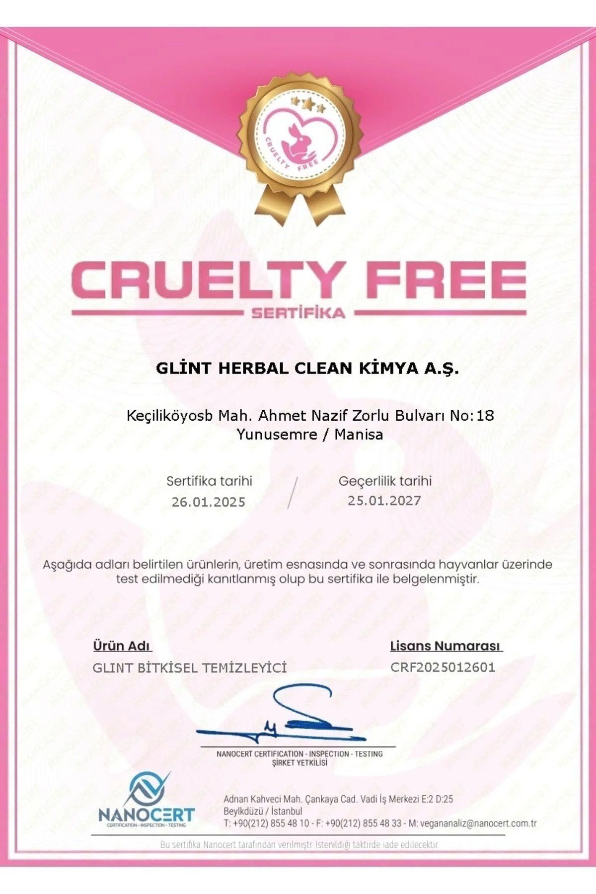 Glint Çok Amaçlı Bitkisel Sprey 1000 ml x6 Adet