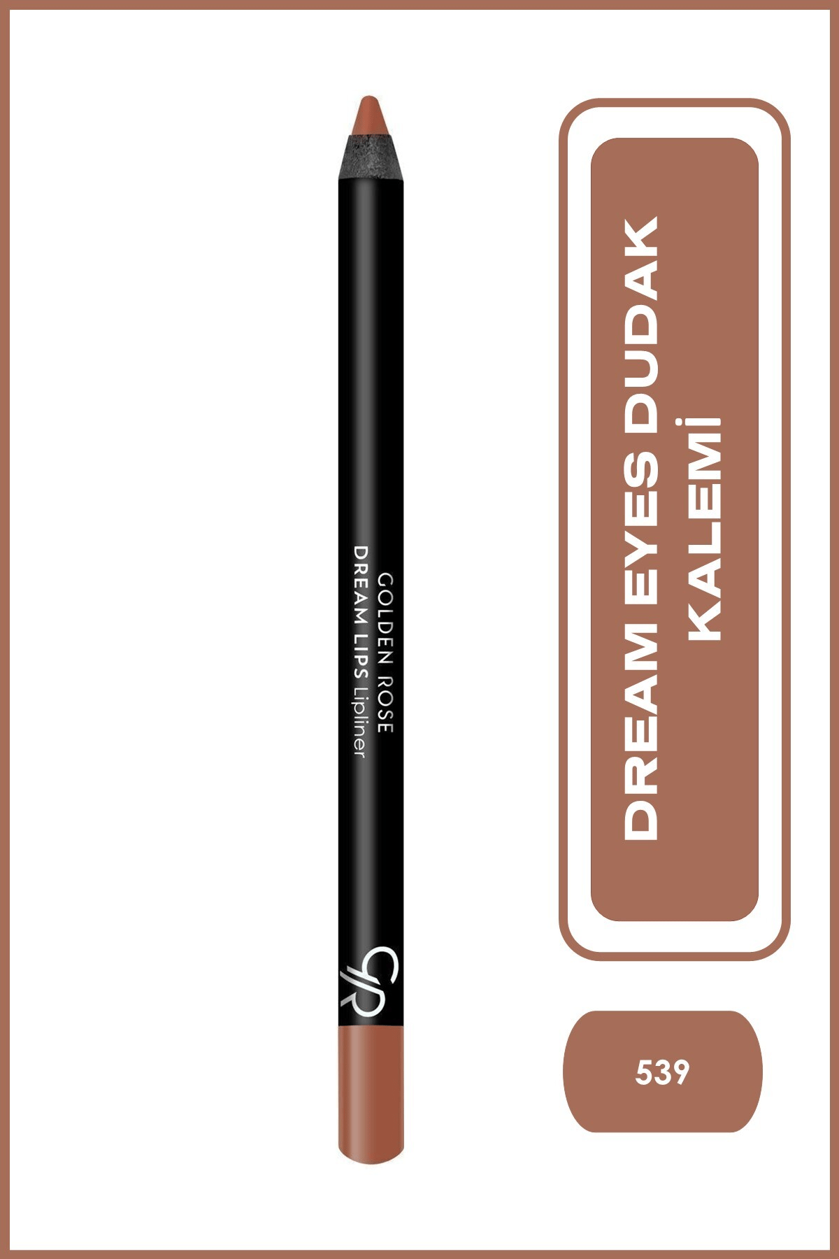Golden Rose Dream Lips Lipliner No: 539 - Dudak Kalemi - 8691190537654