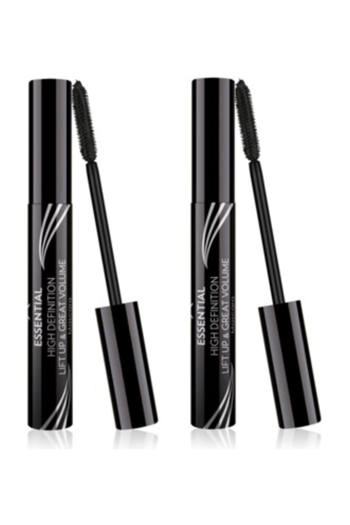 Golden Rose Hacim Etkili Siyah Maskara - Essential High Definition&liftup&great Volume Mascara x2 Adet
