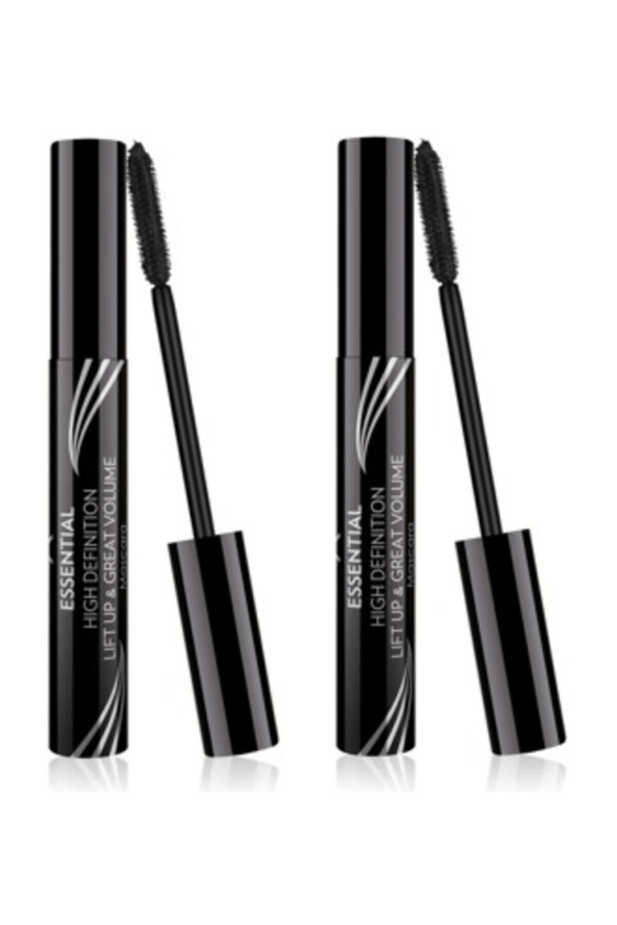 Golden Rose Hacim Etkili Siyah Maskara - Essential High Definition&liftup&great Volume Mascara x2 Adet