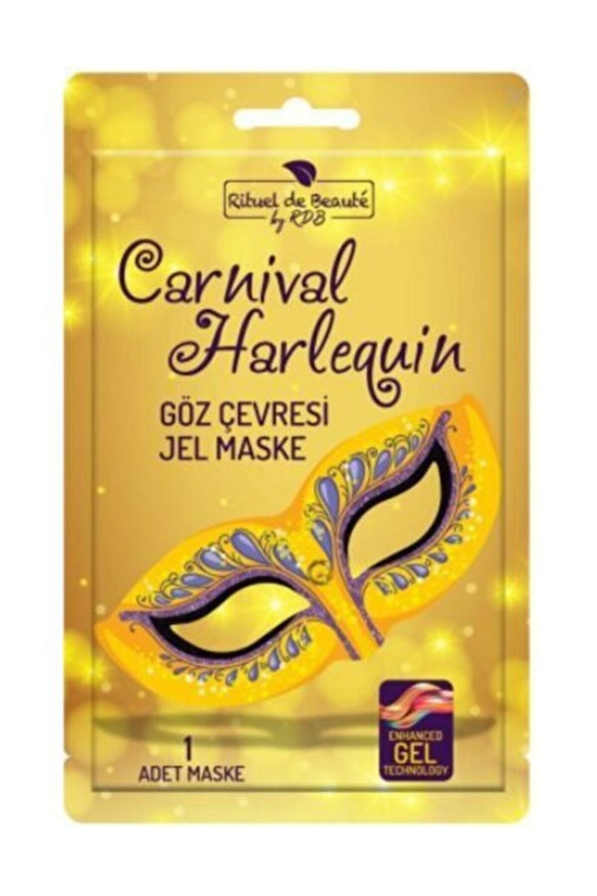 Göz Çevresi Karnaval Maske Columbina