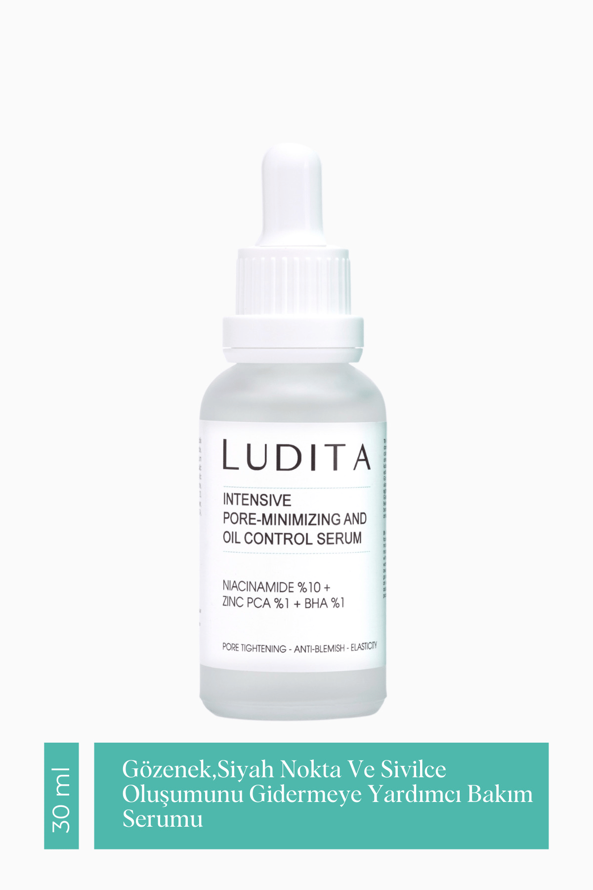 Gözenek Siyah Nokta Ve Sivilce Oluşumunu Gidermeye Yardımcı Bakım Serumu Niacinamide 10%+zınc Pca1%