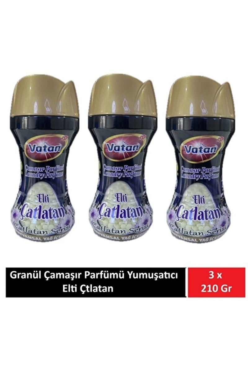 Granül Çamaşır Parfümü Ve Yumuşatıcı Elti Çatlatan 210 Gr x 3 Adet