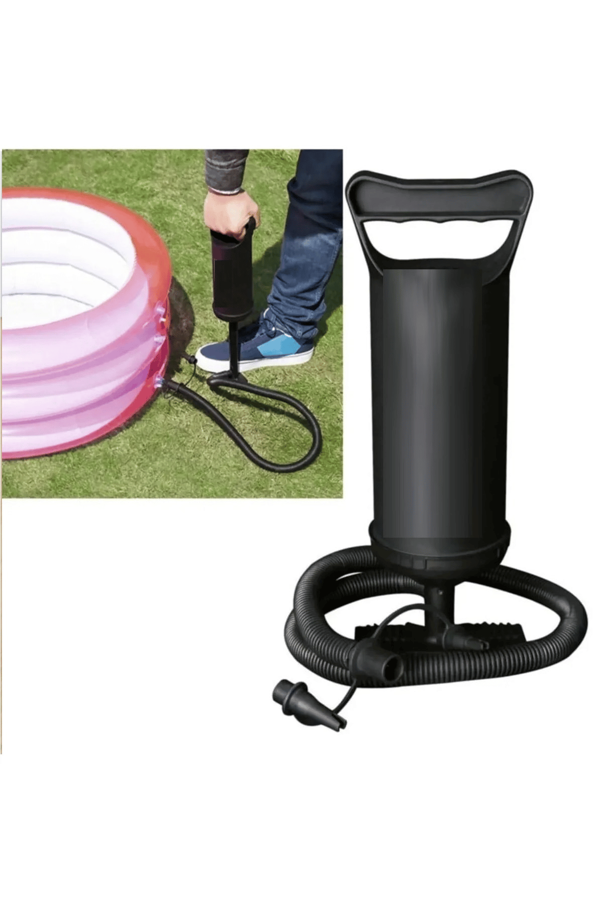Intex Kutulu 36 Cm Pompa Şişme Havuz Pompası Şişme Yatak Pompası