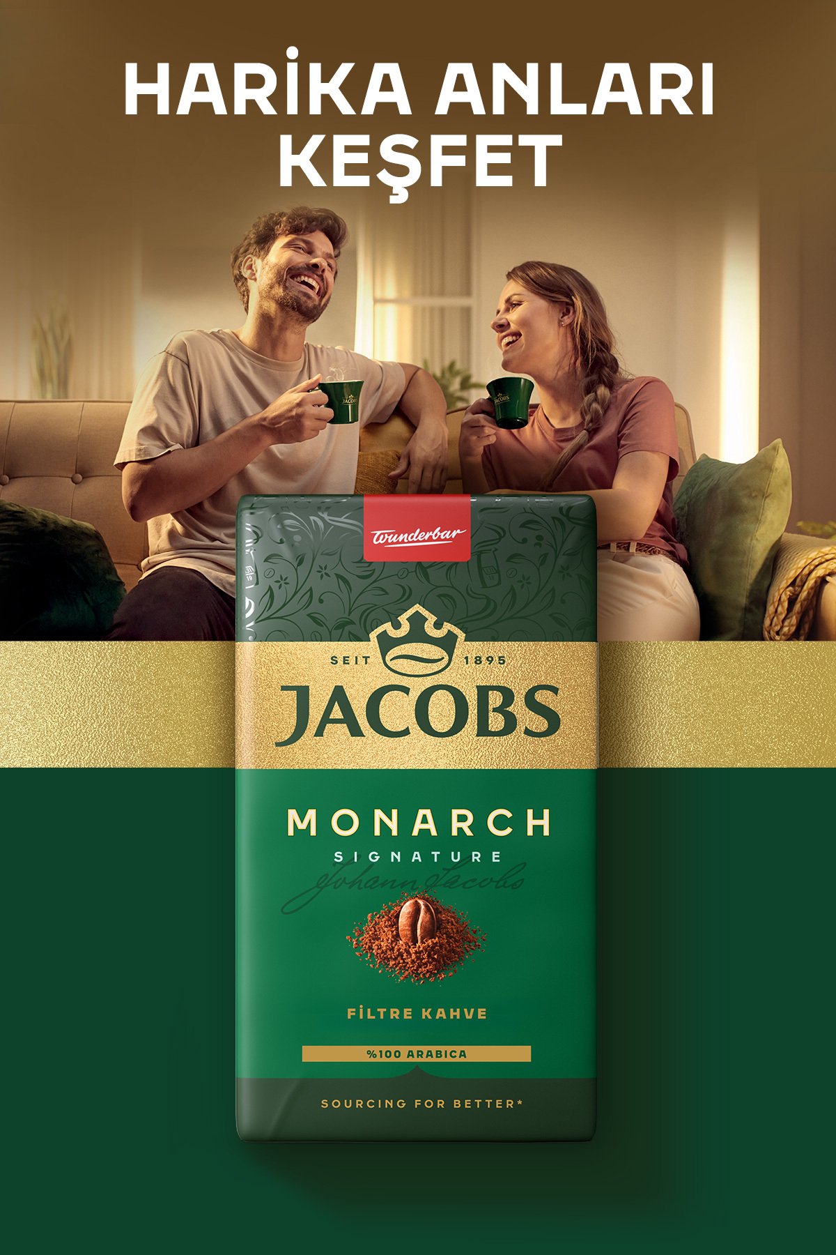 Jacobs Monarch Filtre Kahve 250 gr