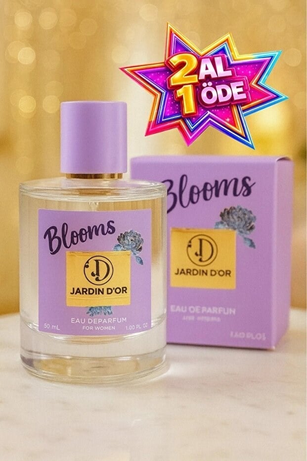 JARDIN D'OR Blooms 50 Ml Edp Kadın Parfüm