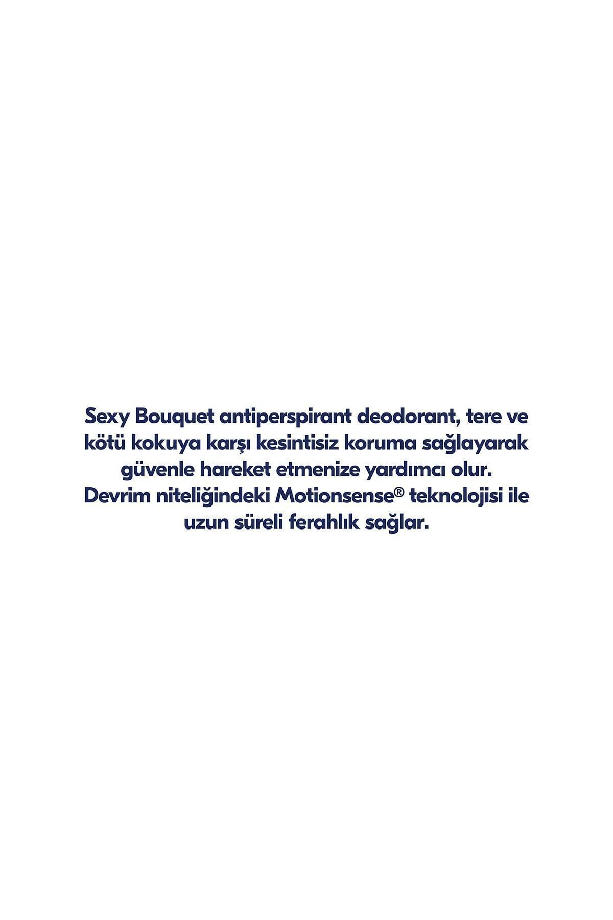 Kadın Sprey Deodorant Sexy Bouquet Ter Kokusuna Karşı Koruma 150 Ml X3 Adet