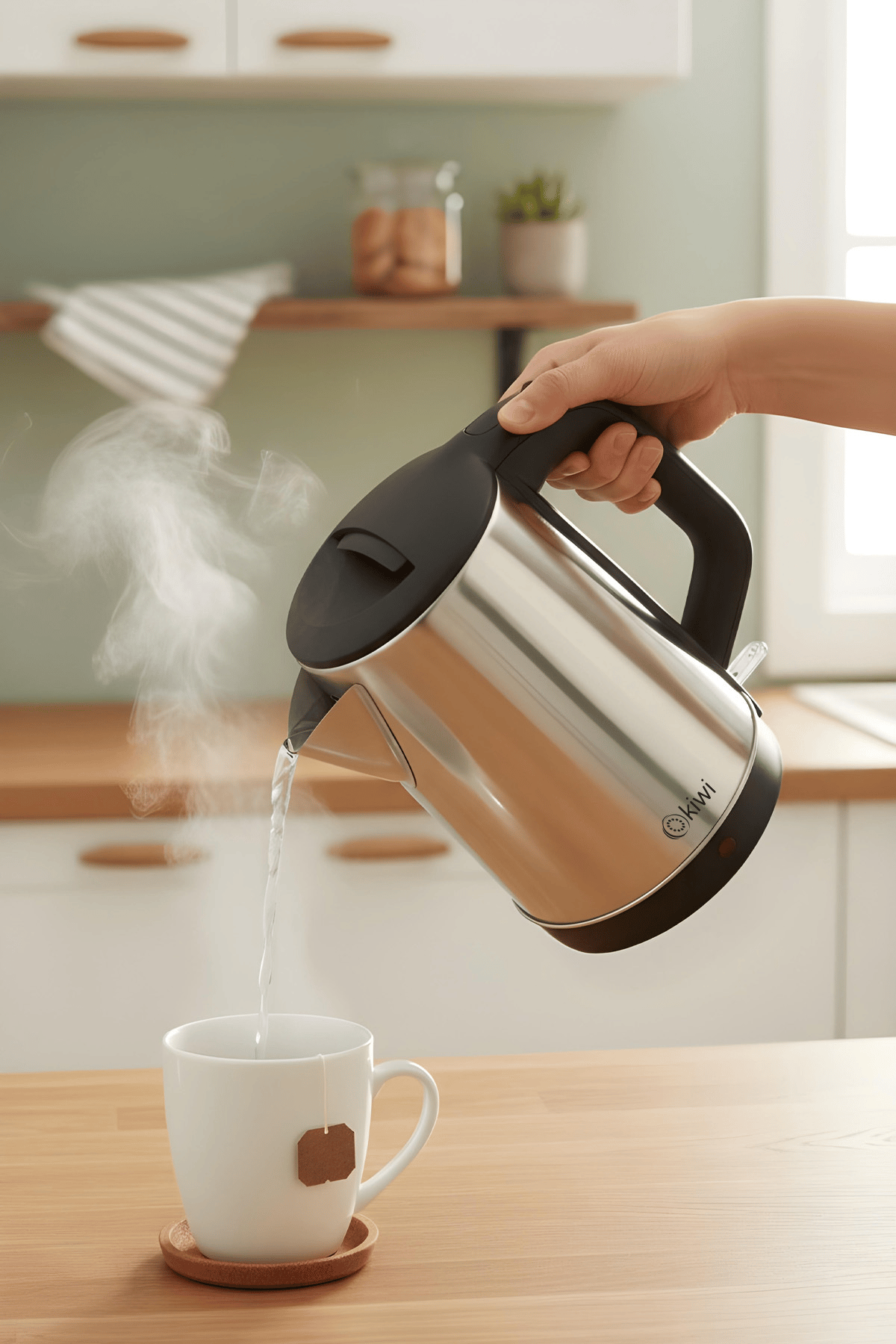Kiwii Su Isıtıcı Çelik Kettle Kk-3330