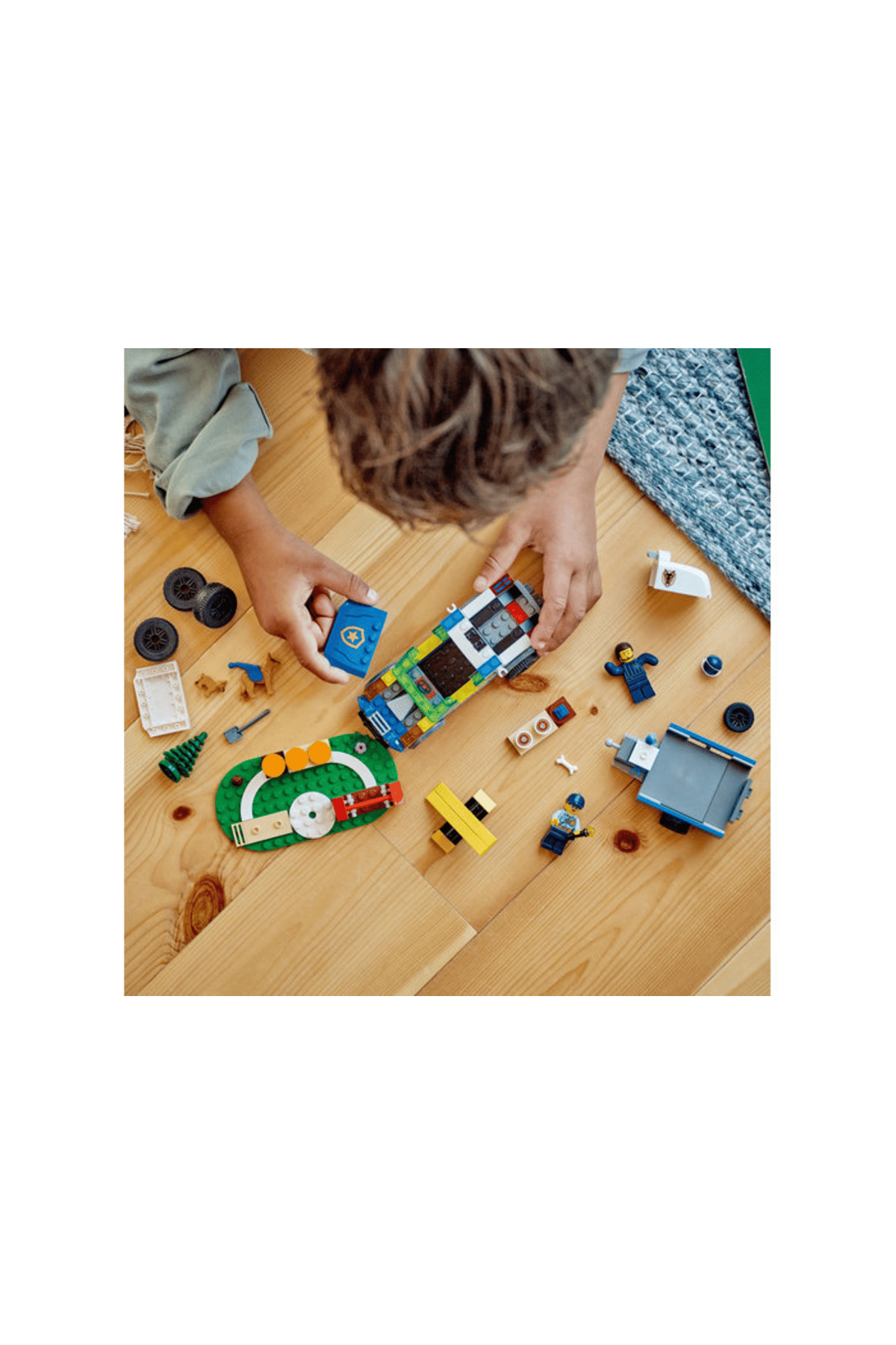 LEGO City Mobil Polis Köpeği Eğitimi 60369-5 Yaş Ve Üzeri Çocuklar Için Oyuncak Yapım Seti (197 PARÇA)