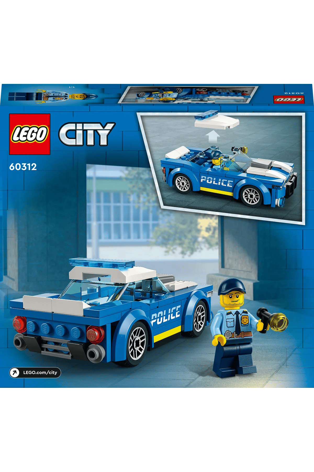 LEGO ® City Polis Arabası 60312-5Yaş ve Üzeri Çocuklar için Tasarlanmış Oyuncak Yapım Seti (94 Parça)
