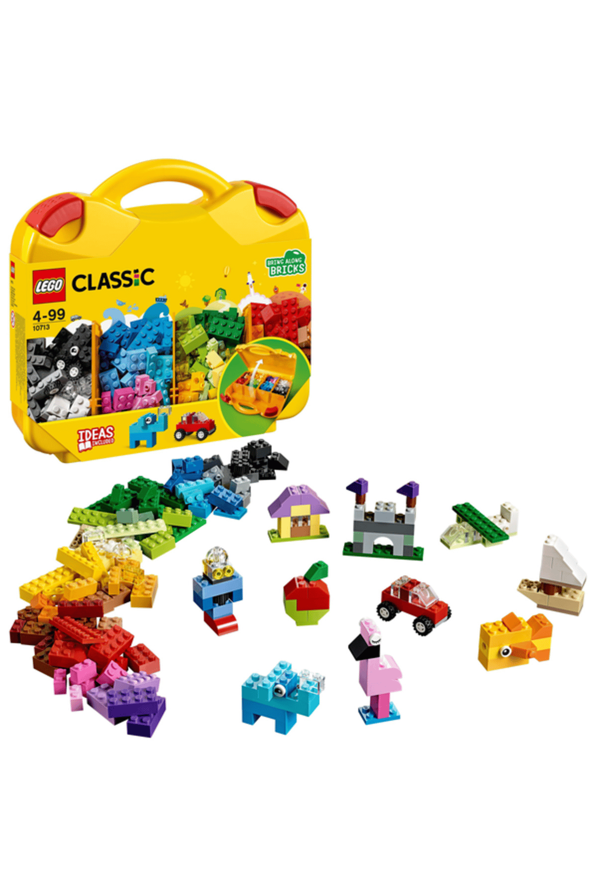 LEGO ® Classic Yaratıcı Çanta 10713 - 4 Yaş & Üzeri Çocuklar için Yaratıcı Oyuncak Yapım Seti (213P)