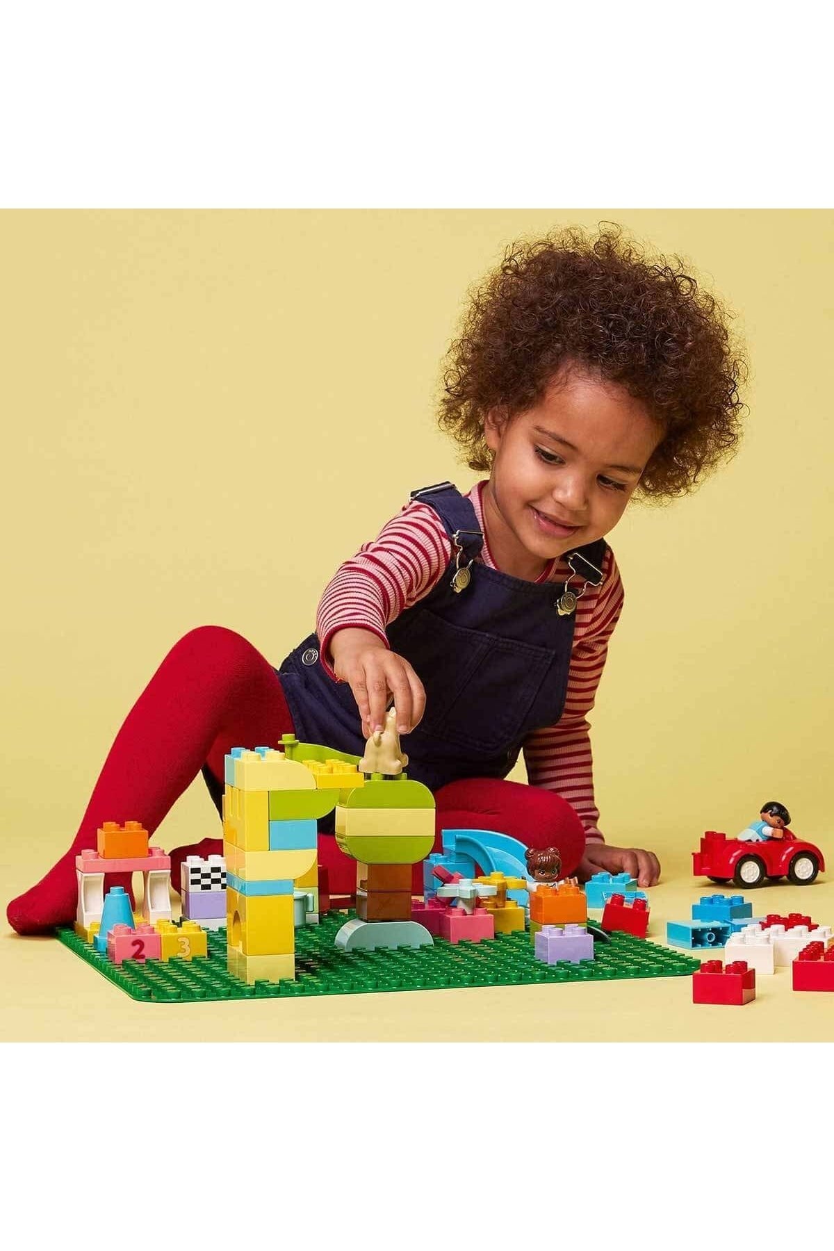 LEGO DUPLO Yeşil Yapım Plakası 10980