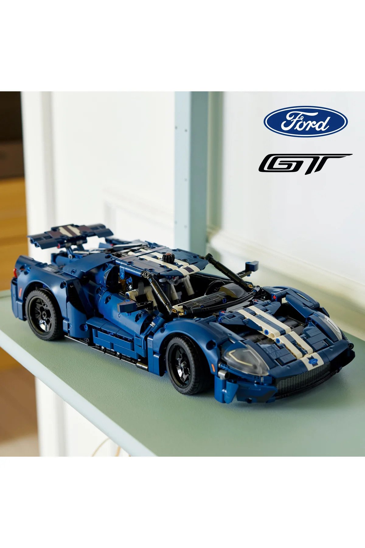 LEGO Gkcx Technic 2022 Ford GT 42154 - Yetişkinler için Koleksiyonluk Model Yapım Seti (1466 Parça) N